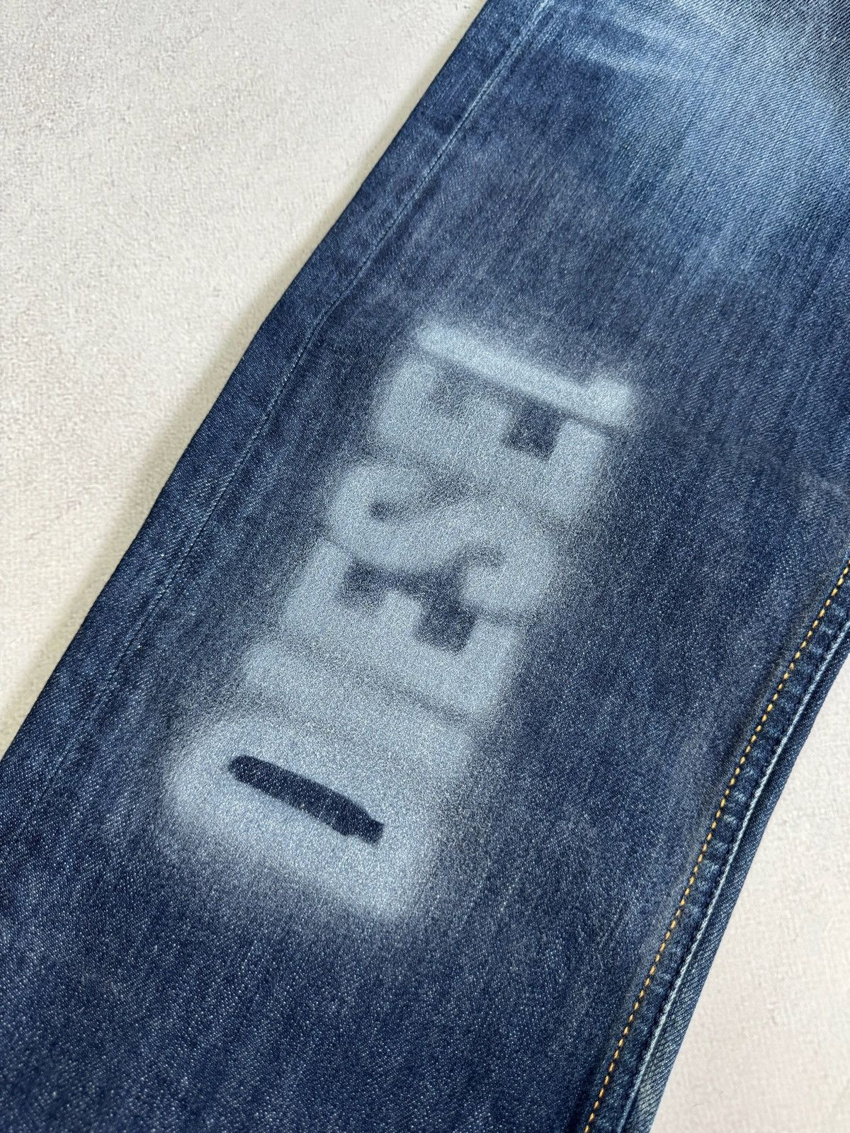 Diesel Diesel Big Logo Denim Pants Jeans Vintage 90s Japanese Y2K Size US 32 / EU 48 - 7 Thumbnail