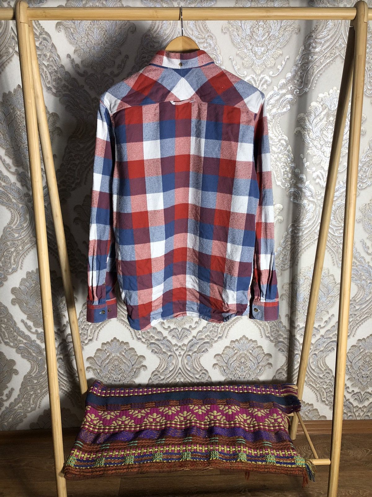 Fjallraven × Vintage VERY RARE FJALLRAVEN FLANEL LONG SLEEVE SHIRT GORPCORE 90s Size US M / EU 48-50 / 2 - 6 Thumbnail