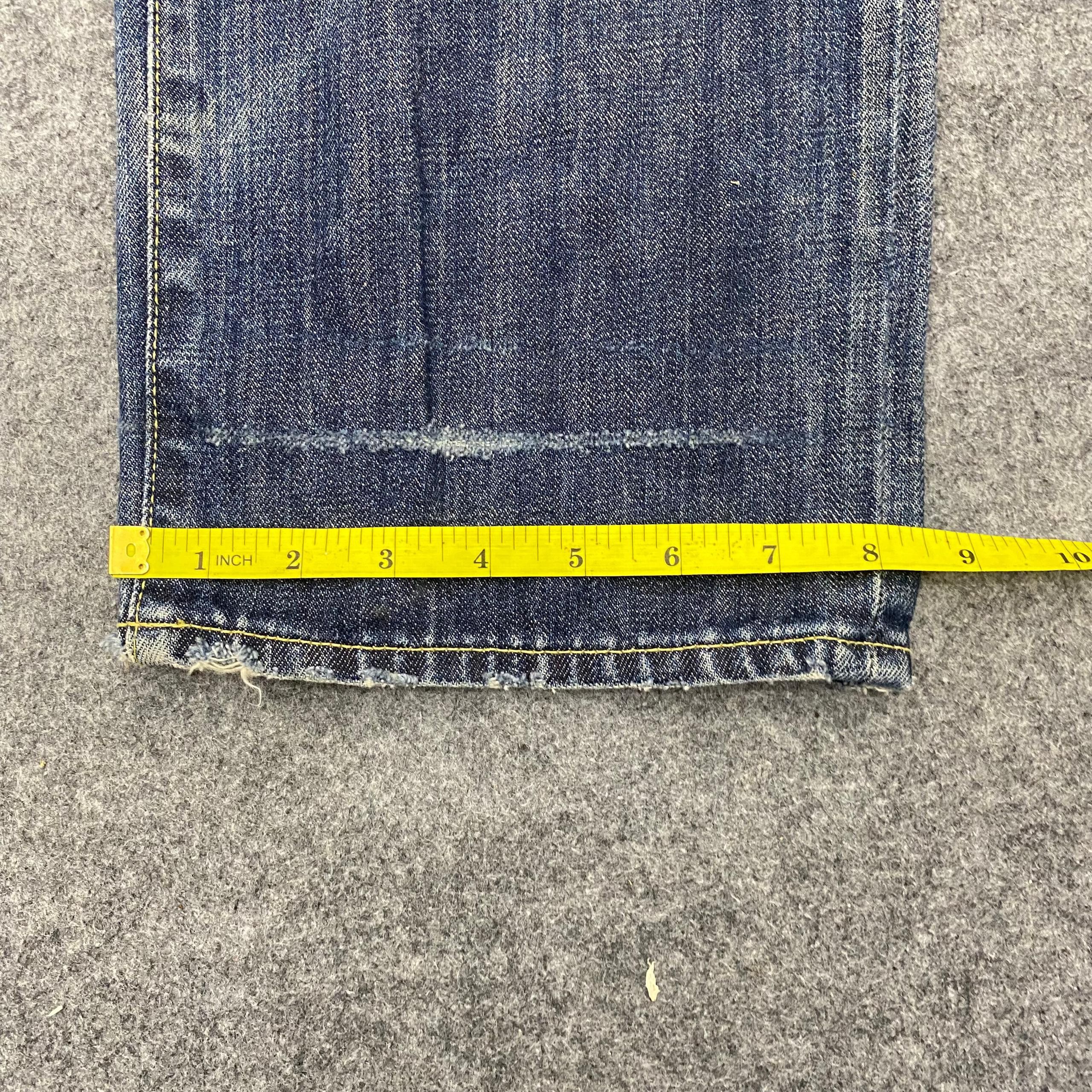 Japanese Brand 💥Best Offer💥Vintage Uniqlo Original Basic Denim Size US 34 / EU 50 - 9 Thumbnail