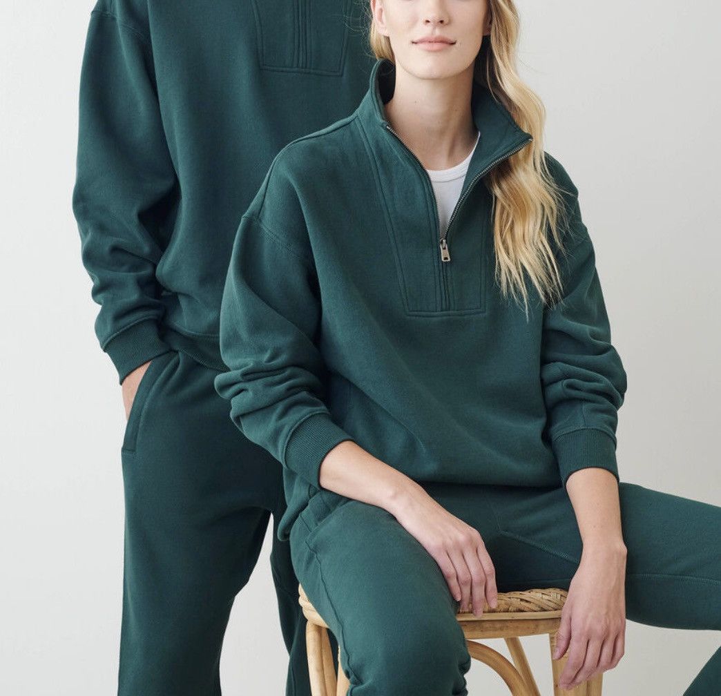 Roots half zip sweatshirt hotsell