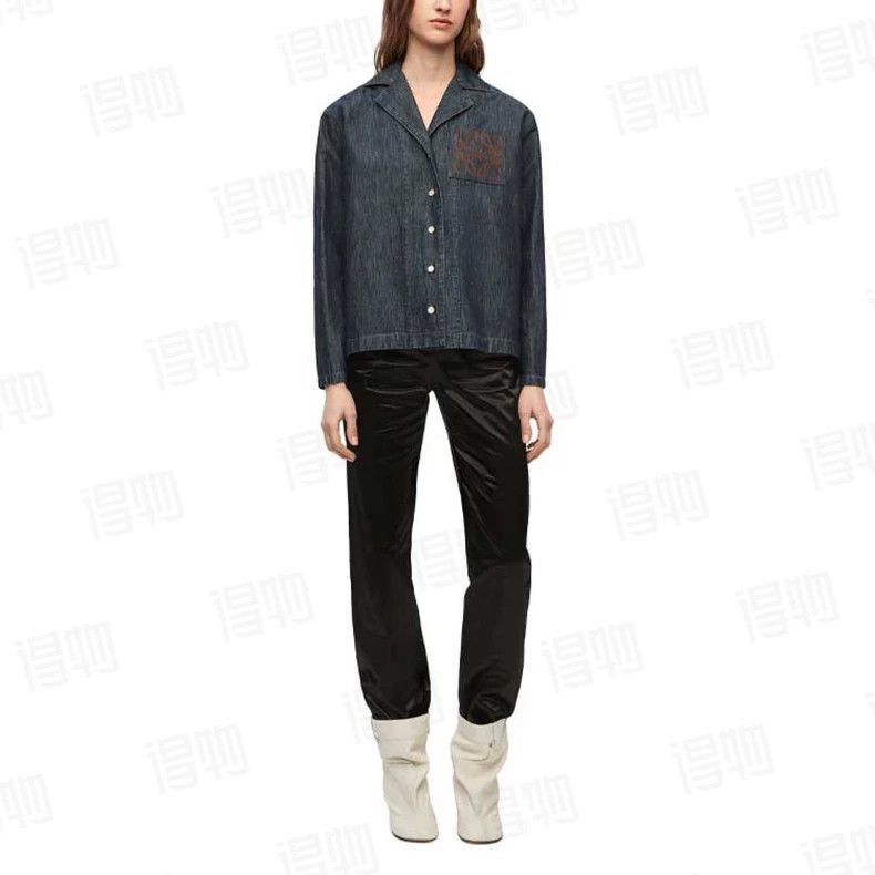 Loewe LOEWE Pocket logo denim jacket Size XS / US 0-2 / IT 36-38 - 7 Thumbnail
