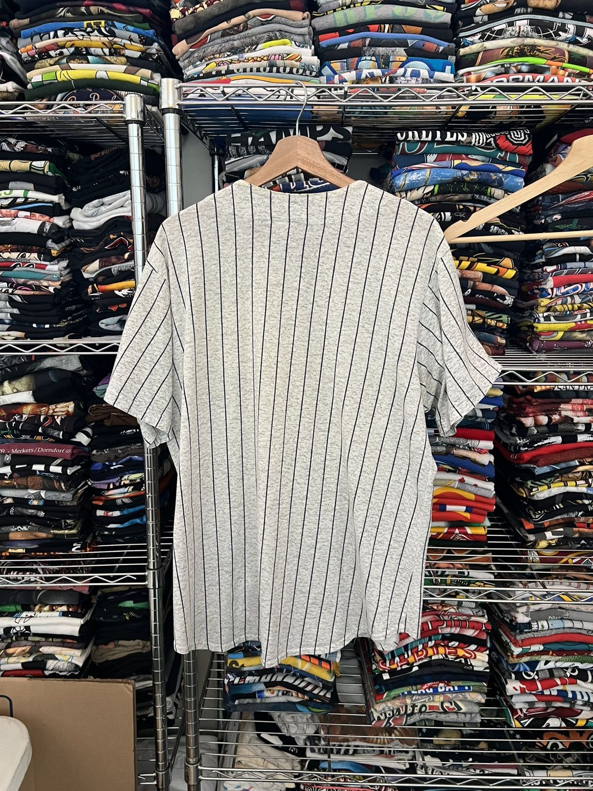 New York Yankees 80s MLB Yankees Off Bench Baseball Jersey Size US L / EU 52-54 / 3 - 4 Thumbnail