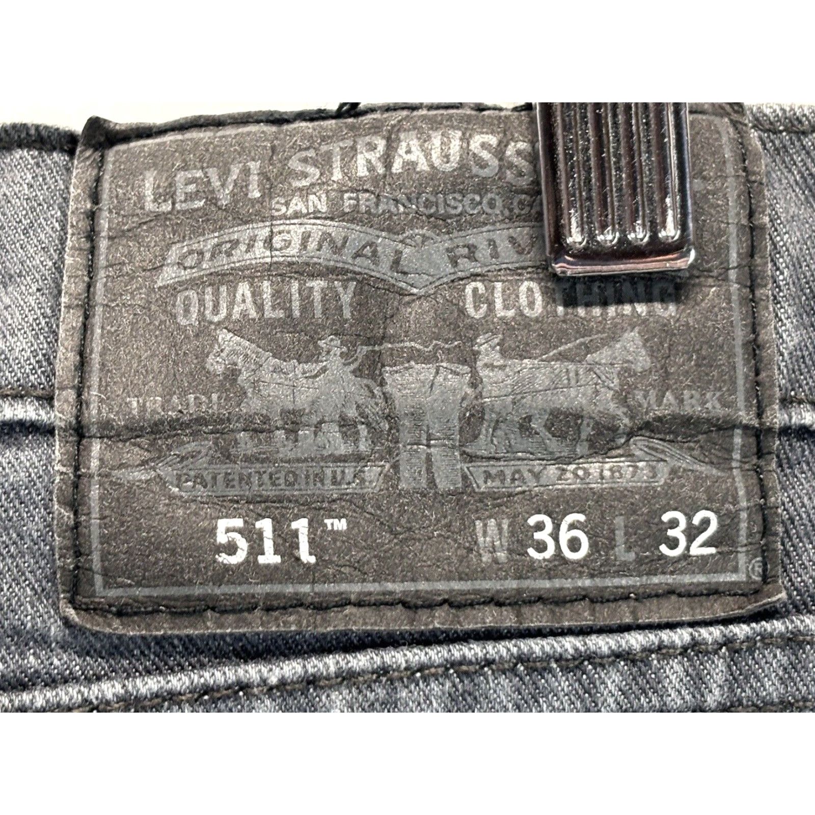 Levi's Levi's 511 Jeans Men's Straight Black 36x32 Size US 36 / EU 52 - 5 Thumbnail