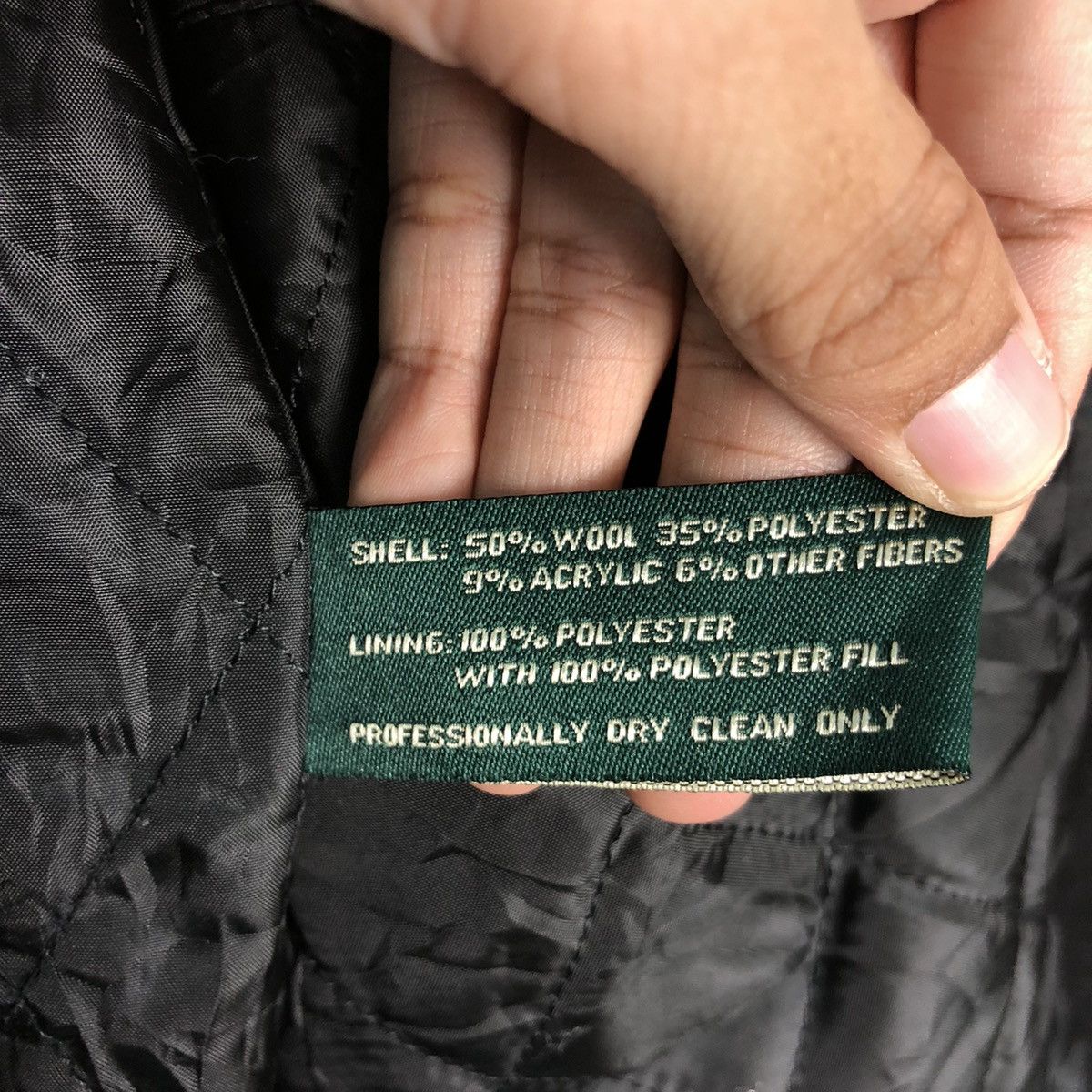 Lauren Ralph Lauren LAUREN RALPH LAUREN GREEN LABEL WOOL PEACOAT Grailed