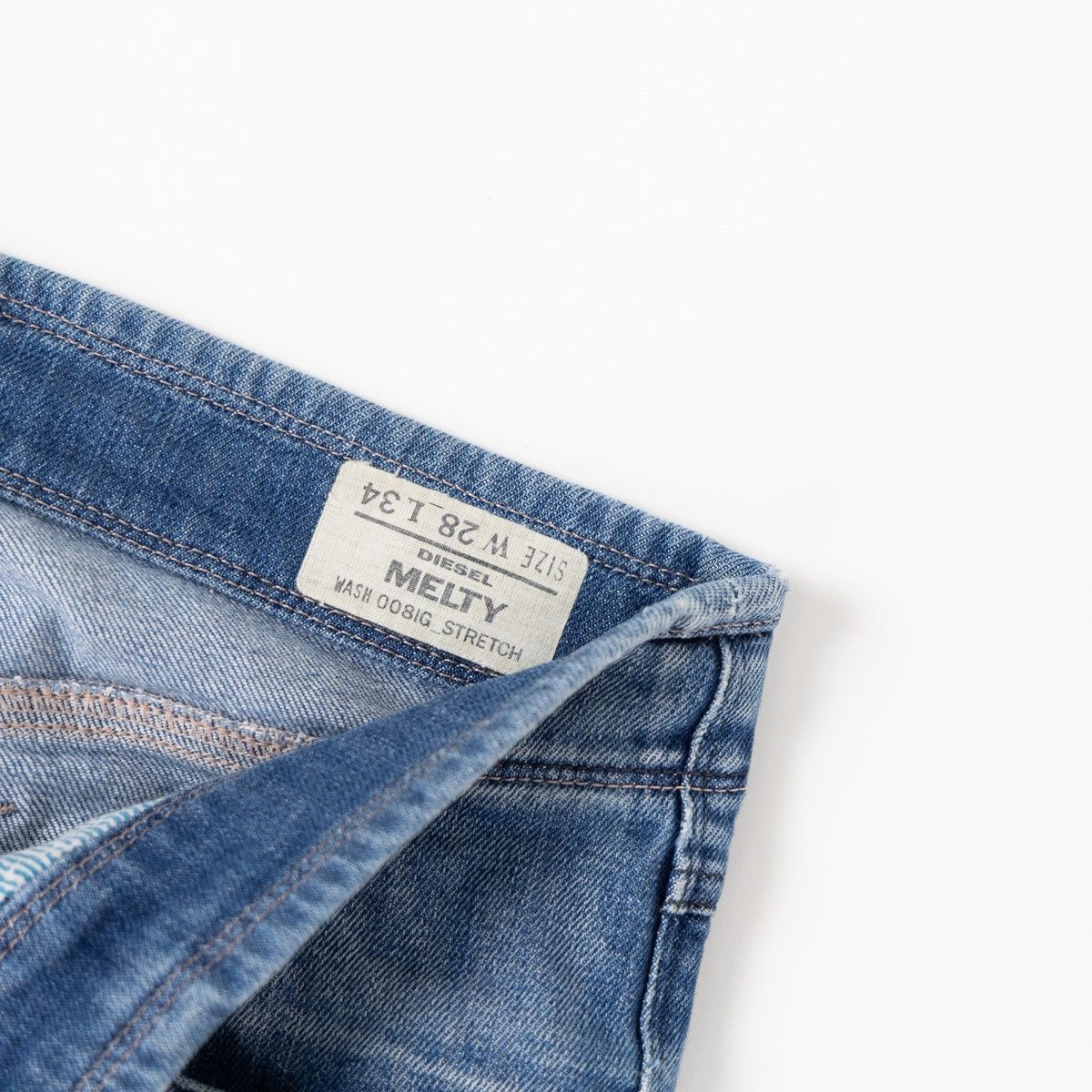 Diesel Diesel Melty Womens Blue Jeans Bootcut Stretch Denim Size 28" / US 6 / IT 42 - 9 Thumbnail