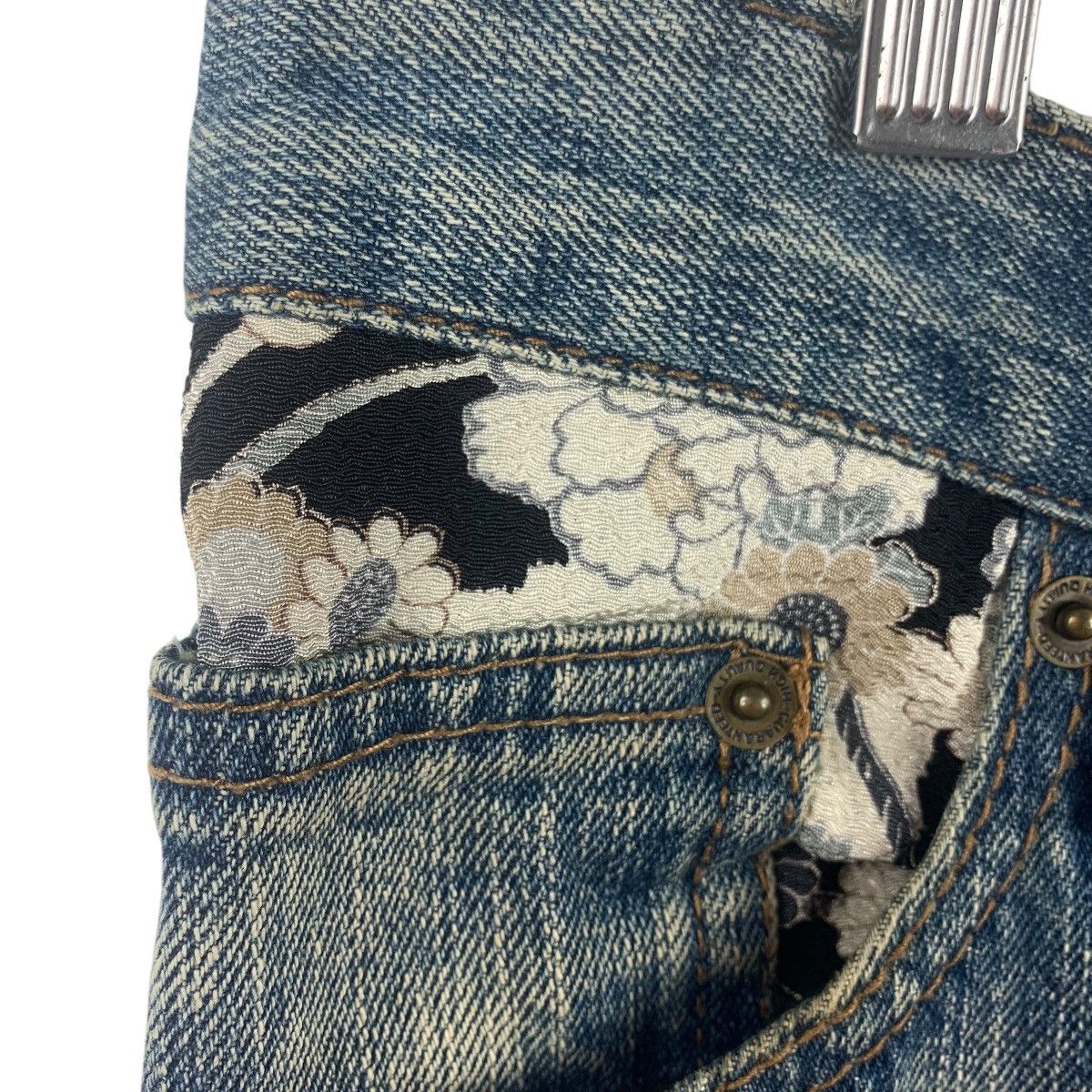 If Six Was Nine × Japanese Brand JAPANESEBRAND Sukajan japanese culture jeans Size US 34 / EU 50 - 8 Thumbnail