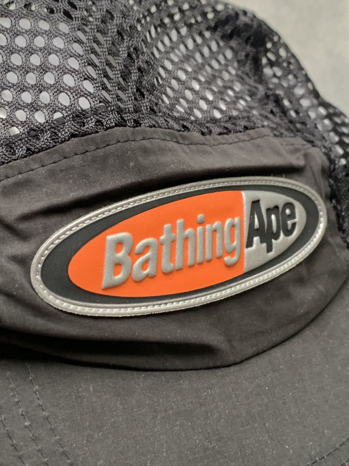 Bape New Bape Reflective Logo Mesh Jet Cap Size ONE SIZE - 11 Thumbnail