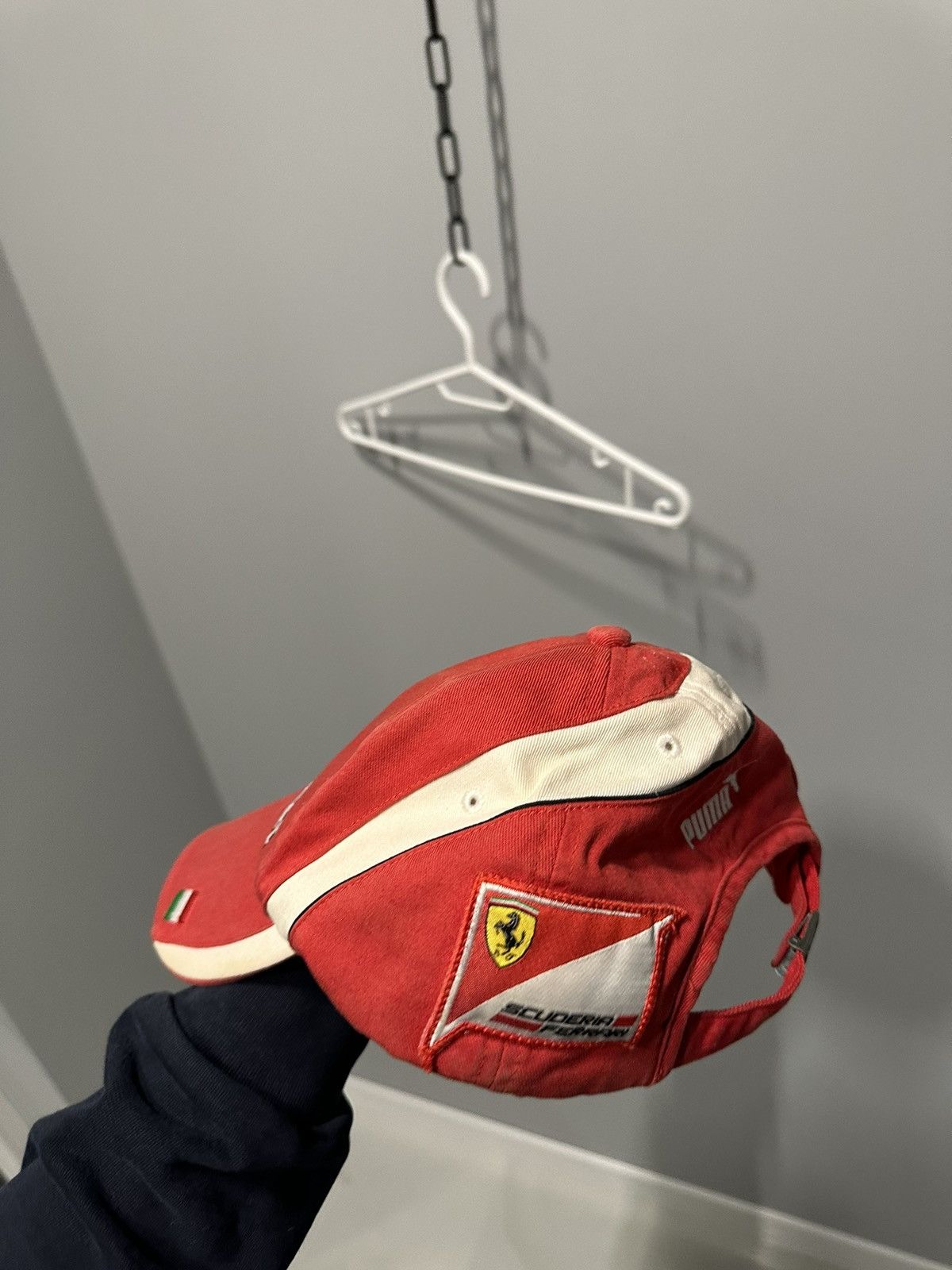 Japanese Brand Vintage Racing Cap Puma Ferrari Marlboro Schumacher F1 Size ONE SIZE - 12 Thumbnail