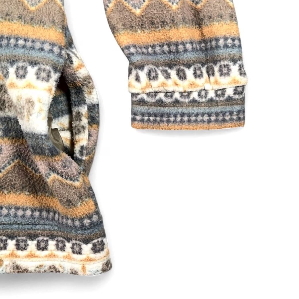 Haband VINTAGE Haband Southwest Jacket Womens XL Brown Orange Fleece Aztec 90s Size XL / US 12-14 / IT 48-50 - 6 Thumbnail