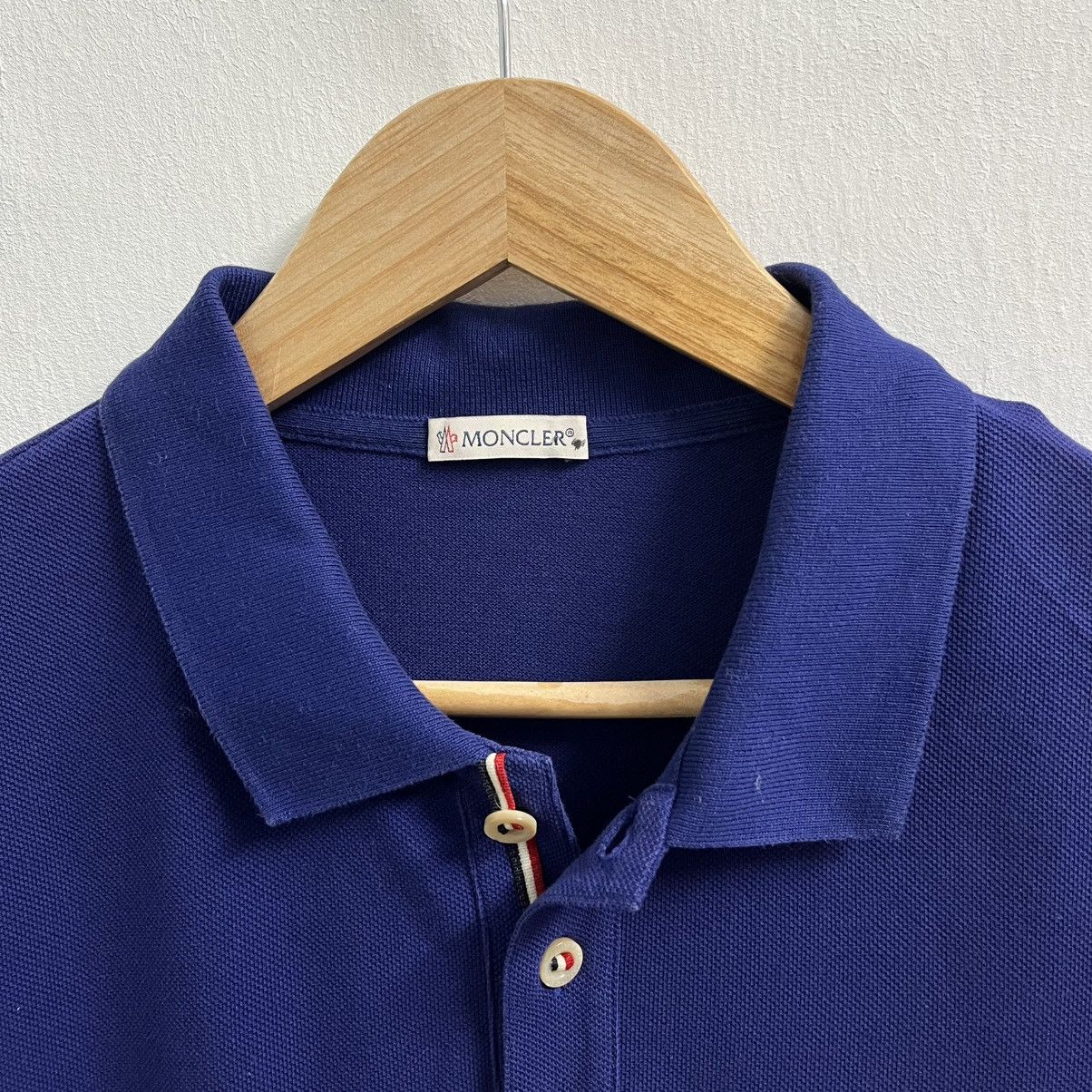 Moncler Moncler Maglia Polo Manica Corta Polo T-Shirt Size US L / EU 52-54 / 3 - 3 Thumbnail