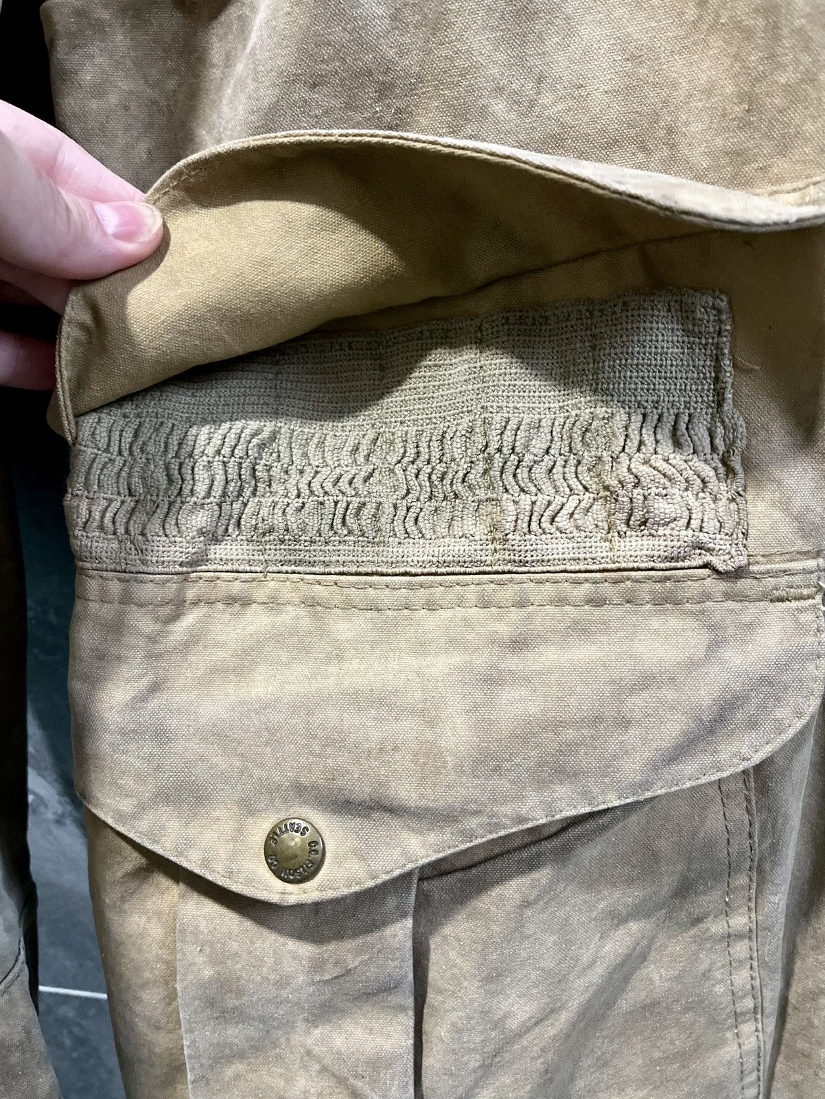 Filson Rare Vintage 80s Filson Tin Cloth Field Jacket Rugged Style Size US L / EU 52-54 / 3 - 8 Thumbnail