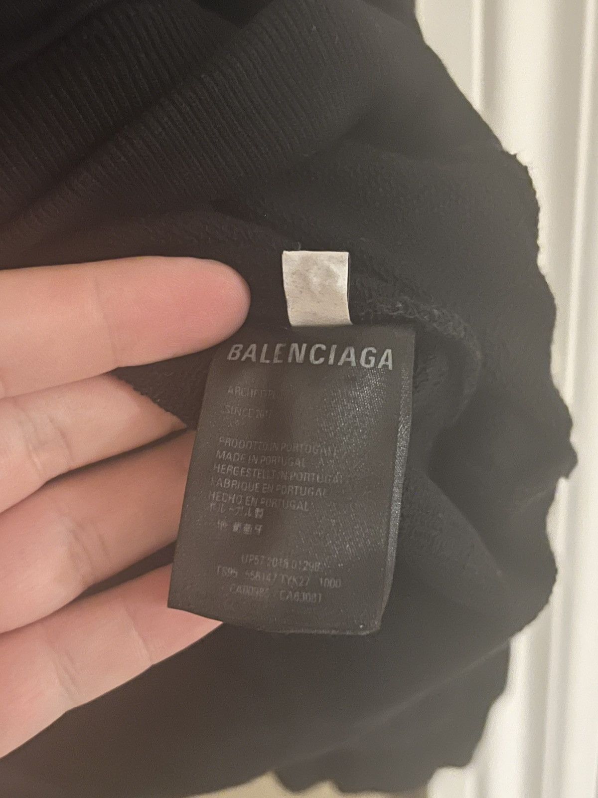 Balenciaga Balenciaga logo Crewneck Size US M / EU 48-50 / 2 - 8 Thumbnail