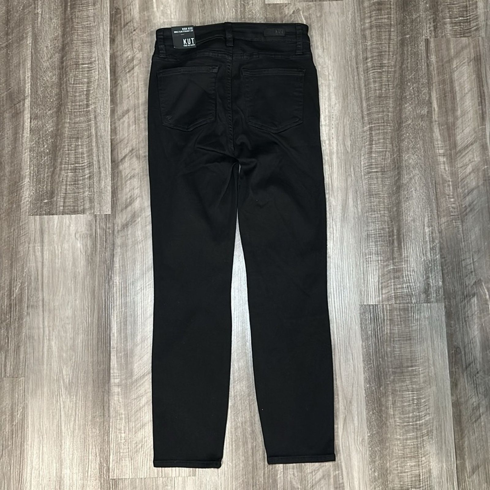 Other Kut From the Kloth High Rise Ankle Slim Straight Jeans - 4 Size 27" / US 4 / IT 40 - 2 Thumbnail