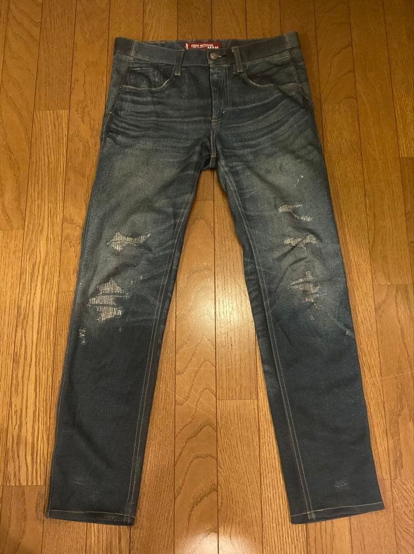 Junya Watanabe × Levi's Junya Watanabe Man x Levi's Damaged Transfer Denim Indigo S Size US 28 / EU 44 - 1 Thumbnail
