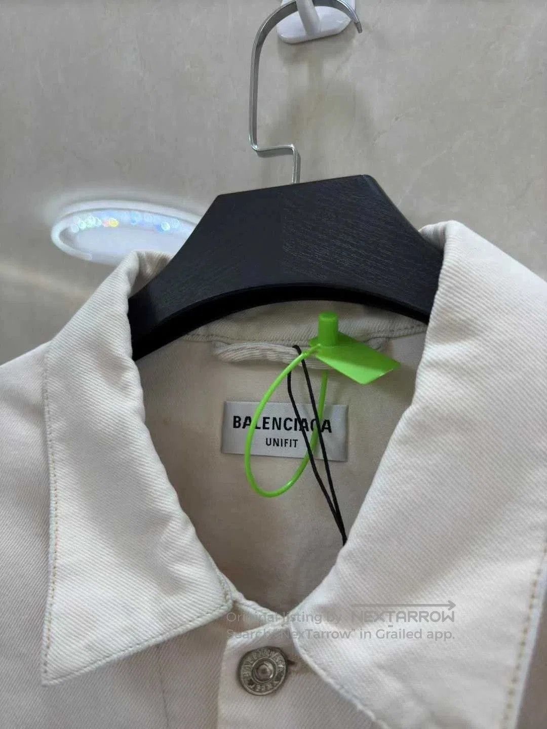 Balenciaga Balenciaga Logo Embroidered Denim Jacket. Size US XS / EU 42 / 0 - 3 Thumbnail
