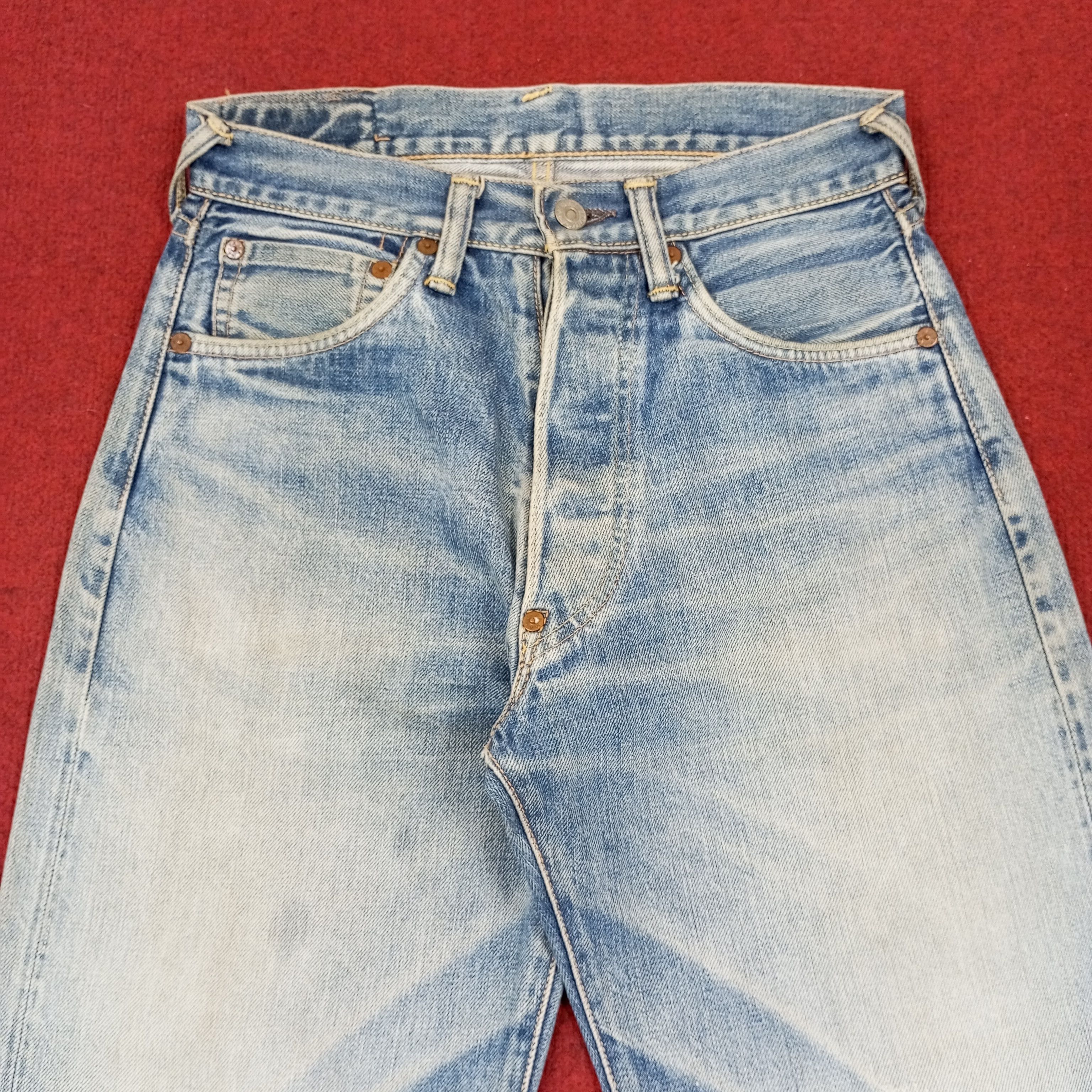 Evisu × Japanese Brand × Vintage Evisu Japanese Brand Fashion Style Custom Daicock Jeans Size US 27 - 5 Thumbnail