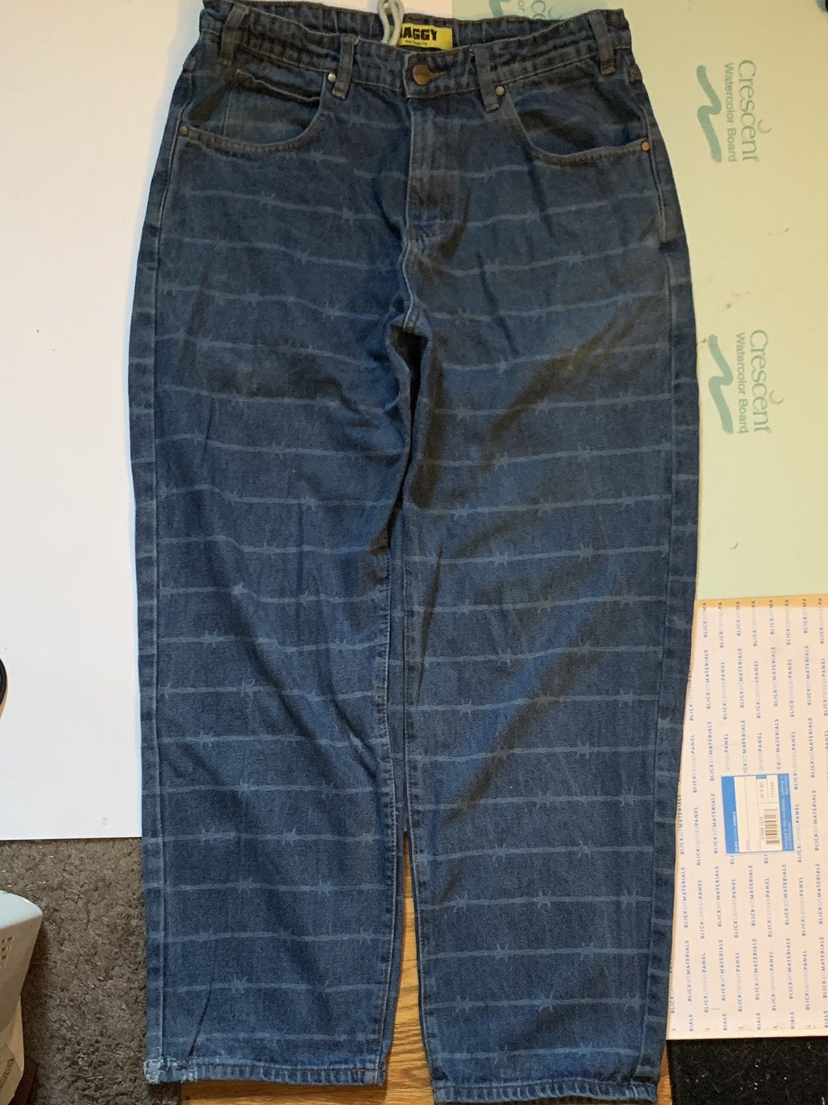 Butter Goods Barbed wire denim butter goods pants Size US 32 / EU 48 - 2 Thumbnail