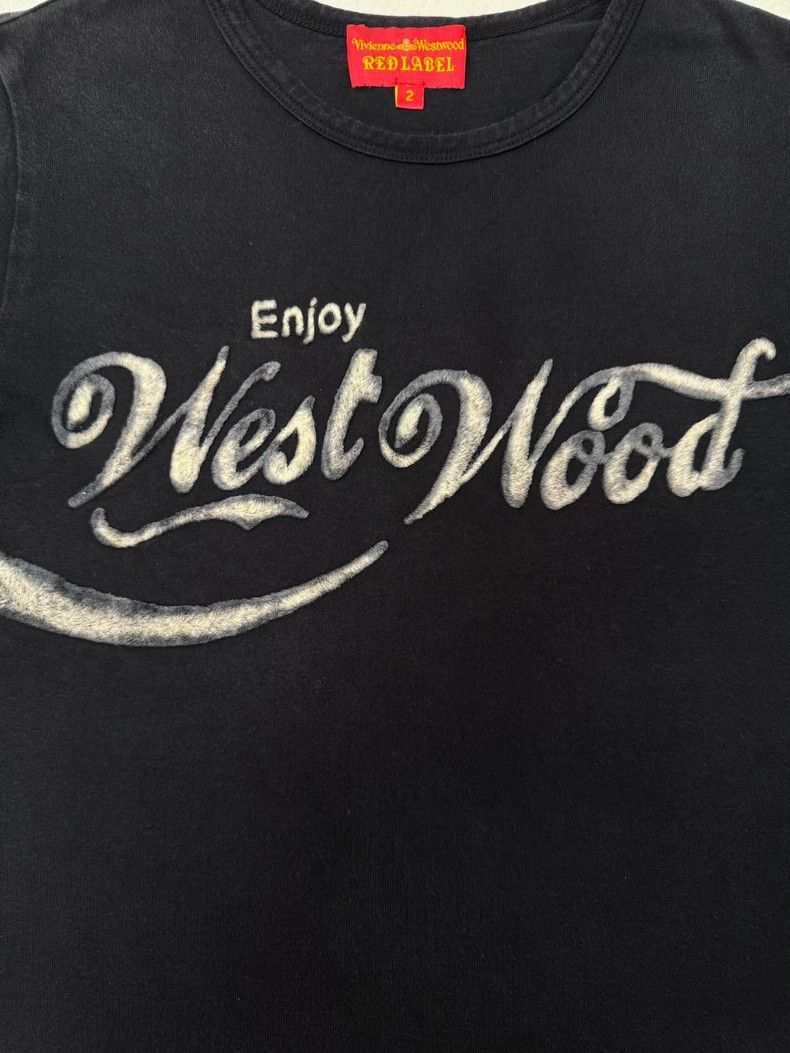Vivienne Westwood Vivienne Westwood Skinny letter T-shirt short sleeves Size M / US 6-8 / IT 42-44 - 4 Thumbnail