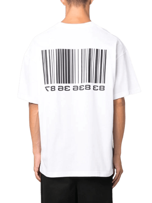 Vetements o1y0924 T-Shirt in White Size US XS / EU 42 / 0 - 3 Thumbnail