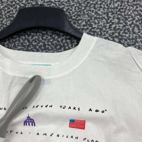 Other Vintage Washington DC Shirt Men L/XL Cotton Republic Size US XL / EU 56 / 4 - 7 Thumbnail