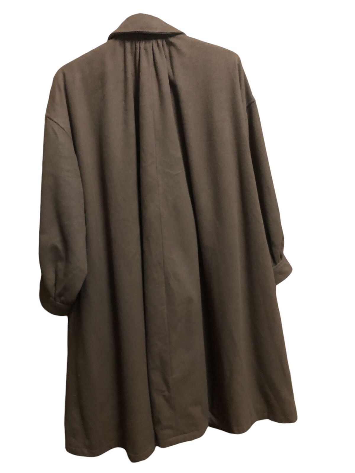 Yves Saint Laurent Yves Saint Laurent Oversize Wool Coat Size XL / US 12-14 / IT 48-50 - 2 Thumbnail