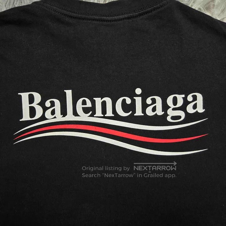 Balenciaga Balenciaga Coke wave short-sleeve Size US M / EU 48-50 / 2 - 5 Thumbnail