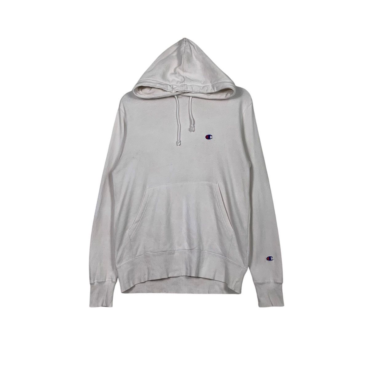Champion Champion White Pullover Hoodie Size US M / EU 48-50 / 2 - 1 Thumbnail