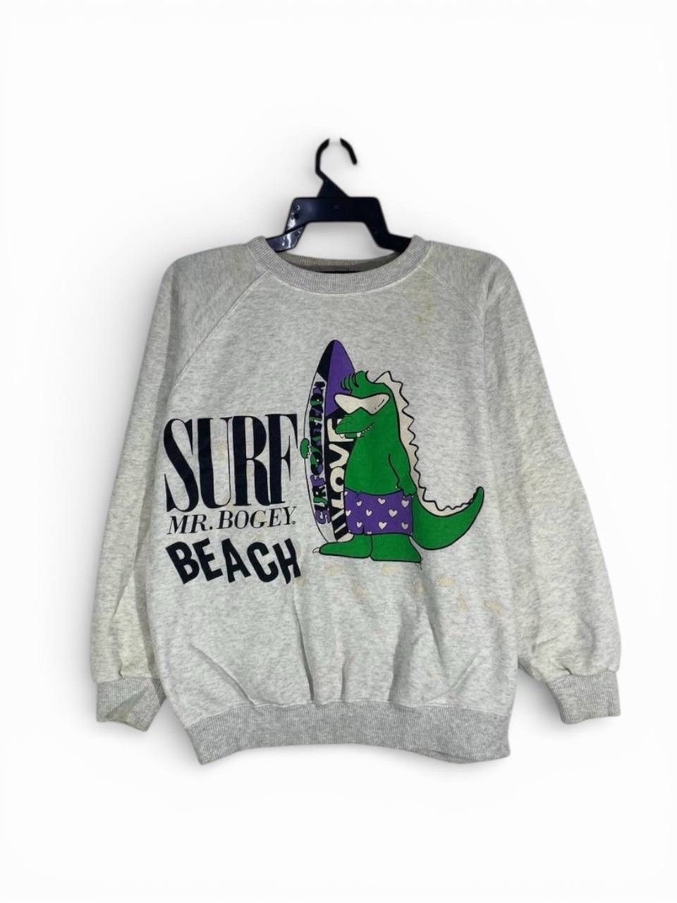 Other Vintage 90s mr boogey surfing surf beach sweatshirt size L Size US L / EU 52-54 / 3 - 1 Thumbnail