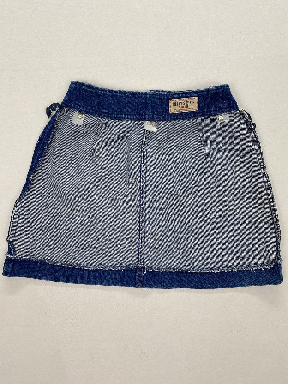 Japanese Brand Betty’s Blue by Shinji Abe Denim Skirt Size 24" / US 00 / IT 34 - 4 Thumbnail