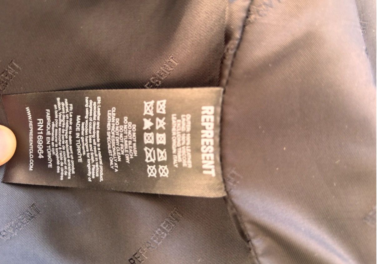 Represent Clo. Represent x Metallica Leather Jacket Size US M / EU 48-50 / 2 - 6 Thumbnail