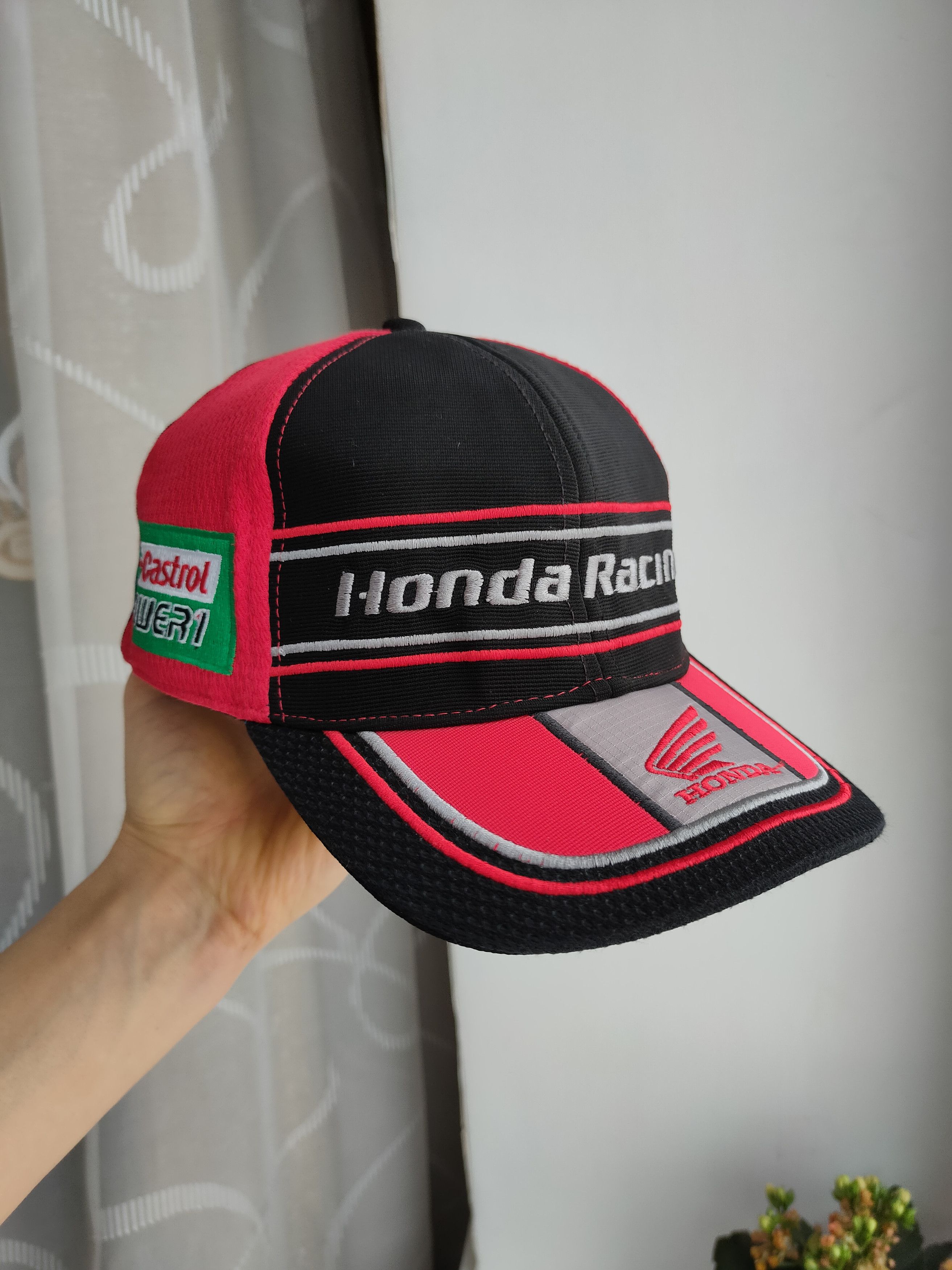Honda Vintage Y2K Honda Racing Cap Hat Custrol Power 90s cap Size ONE SIZE - 1 Thumbnail