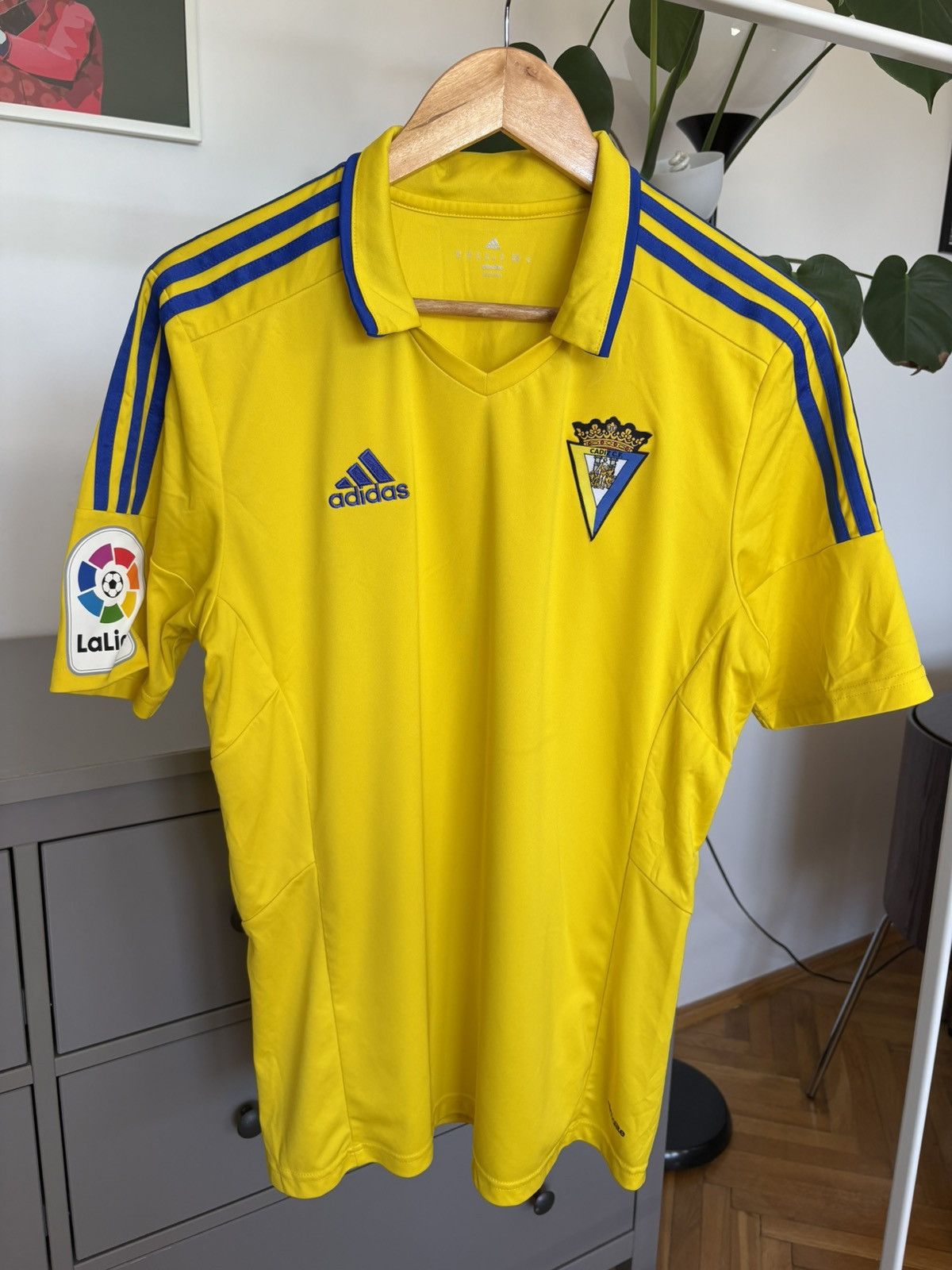Adidas Cadiz C.F football shirt t-shirt M 2016 2017 Size US M / EU 48-50 / 2 - 1 Thumbnail