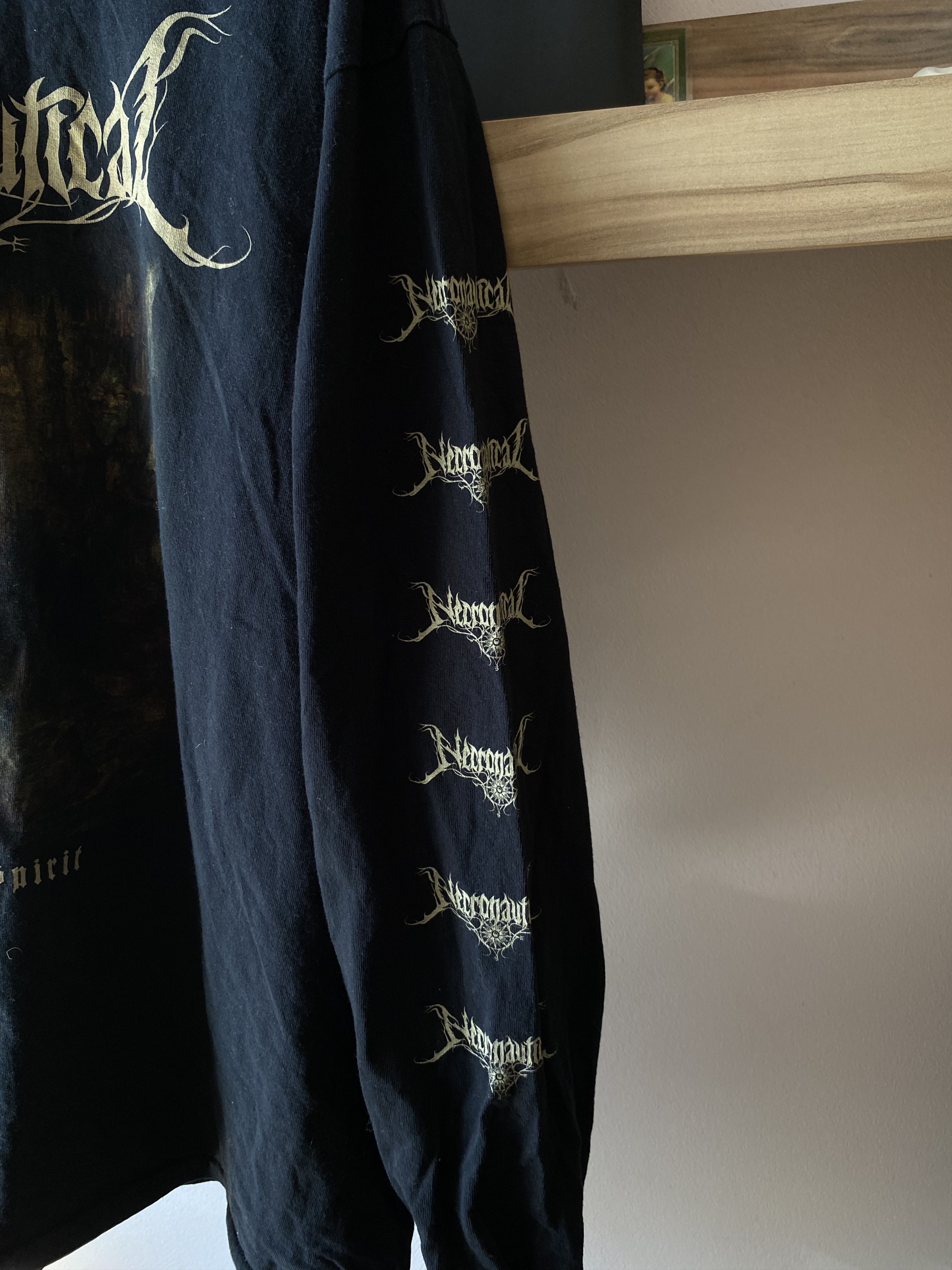 Band Tees × Vintage Necronautical Long Sleeve Shirt Slain In The Spirit - XL Size US XL / EU 56 / 4 - 3 Thumbnail