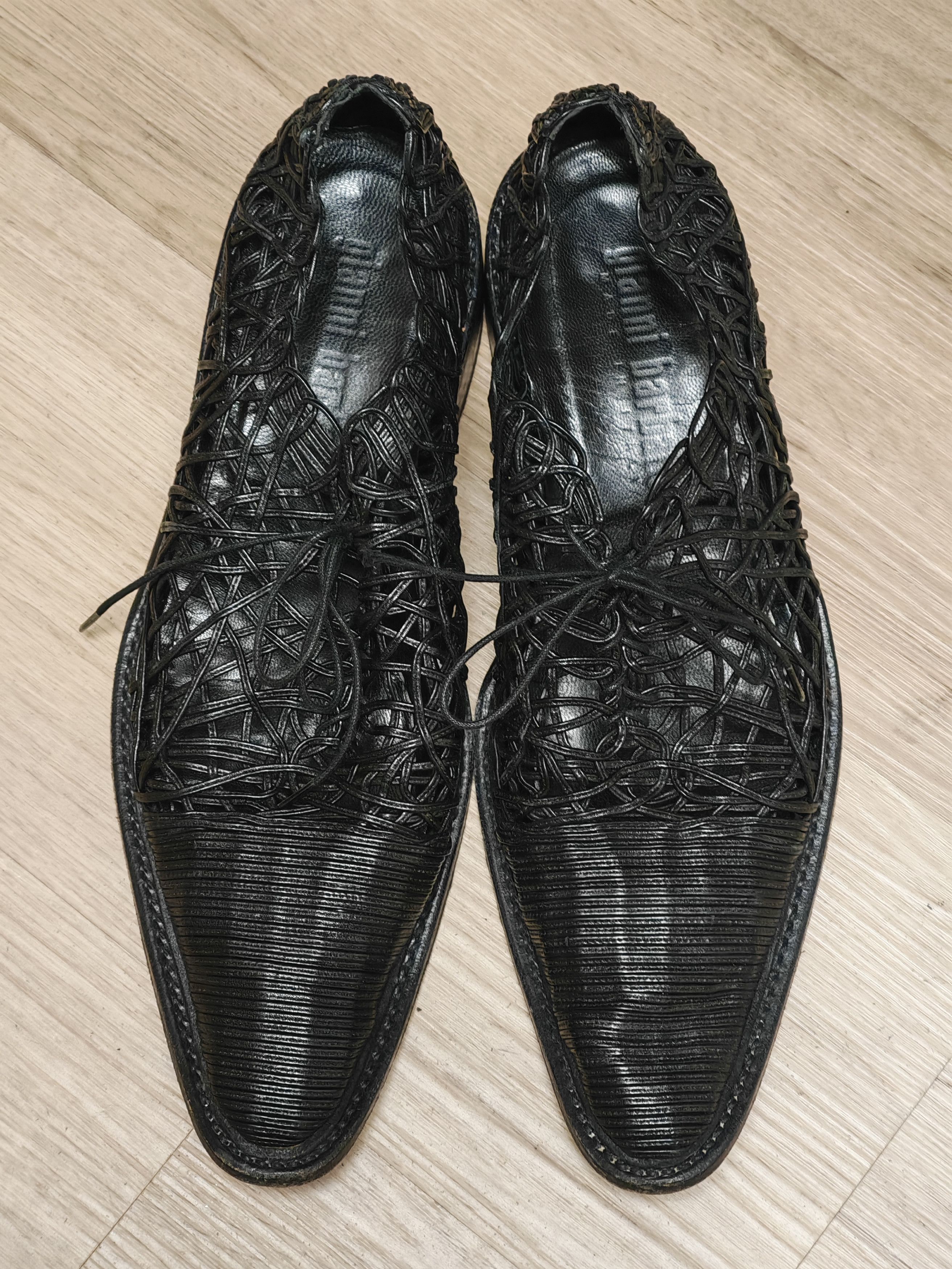 Gianni Barbato GIANNI BARBATO LEATHER SHOES MEN Size US 8 / EU 41 - 3 Thumbnail