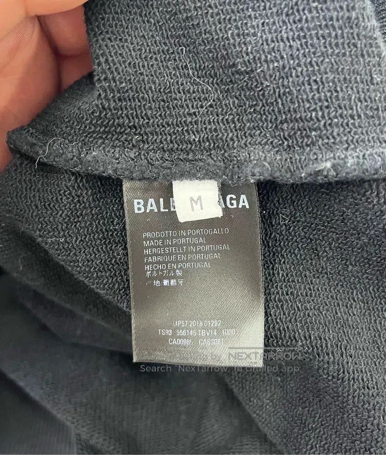 Balenciaga Balenciaga Black Coca-Cola wave print logo hooded sweatshi Size US M / EU 48-50 / 2 - 4 Thumbnail