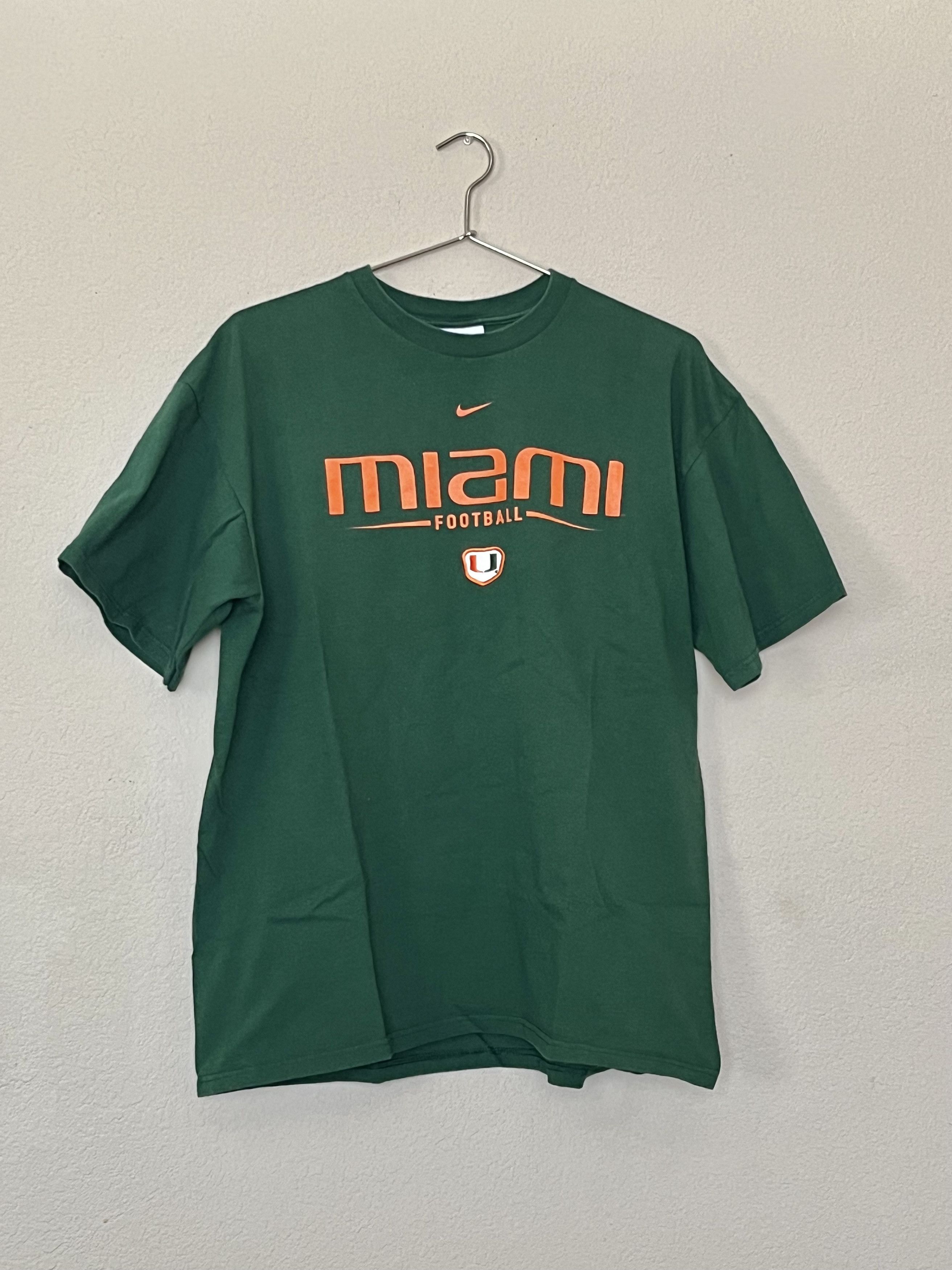 Nike Nike Miami Hurricanes t-shirt | Grailed