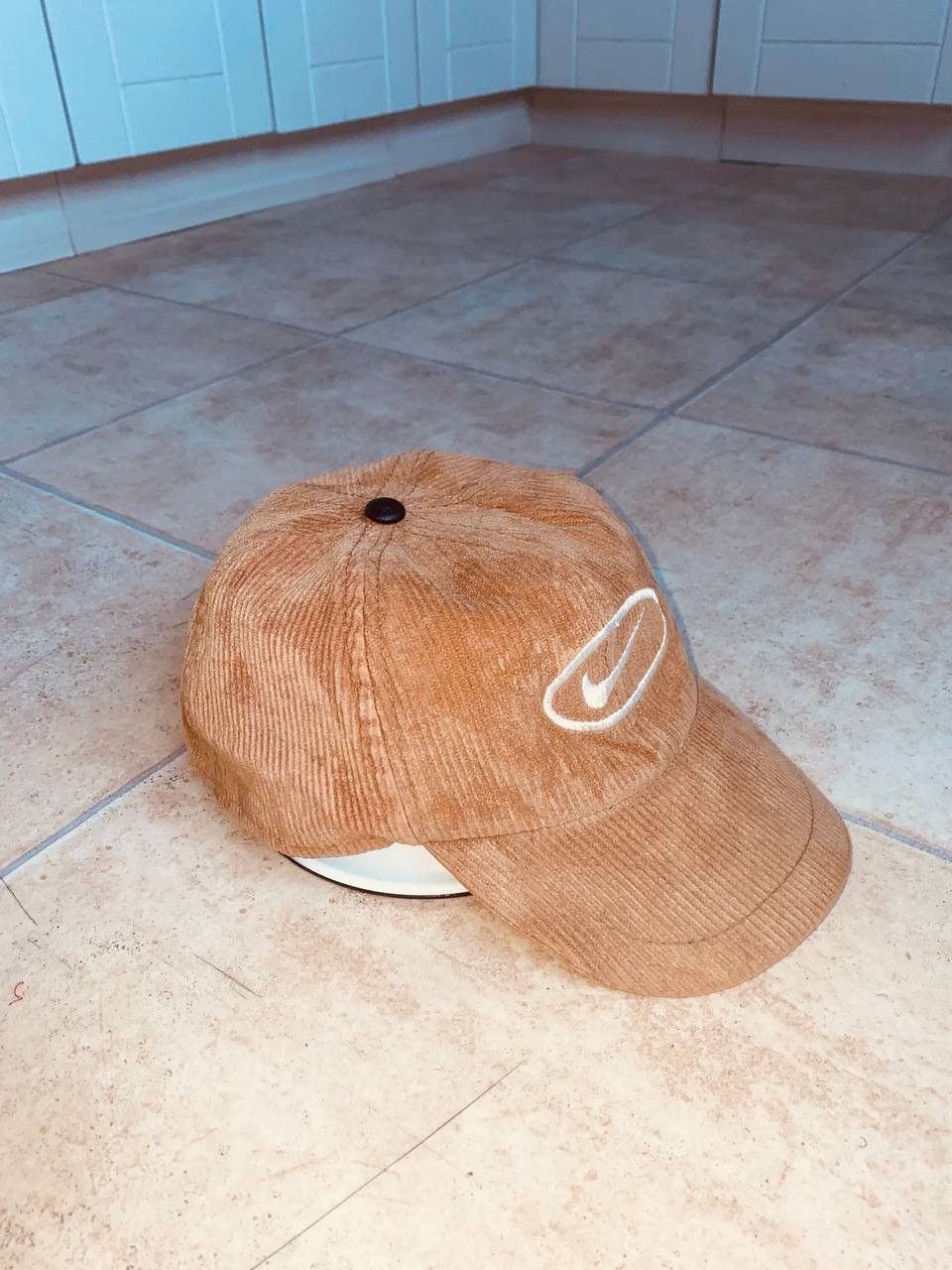 Nike × Vintage 90s Corduroy Vintage Cap Jordan Size ONE SIZE - 7 Thumbnail
