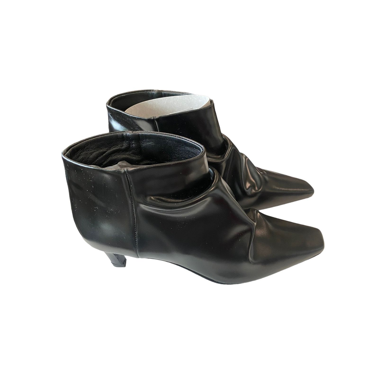 REVOLVE TOTEME 60mm leather ankle boots Black 40 Size US 10 / IT 40 - 2 Thumbnail