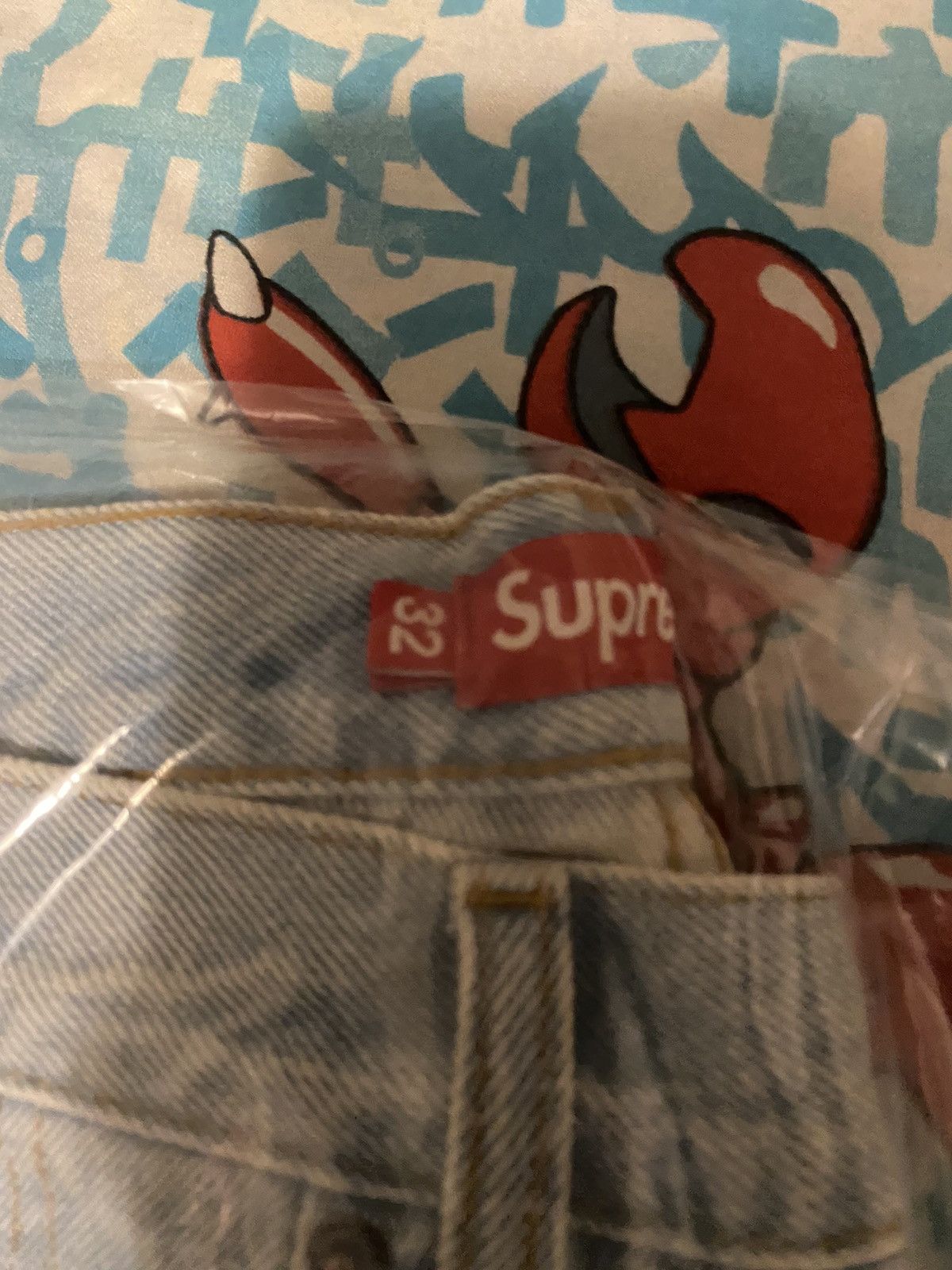 Supreme Supreme Baggy Denim Short Washed Indigo SS24 Size 32 Size US 32 / EU 48 - 6 Thumbnail
