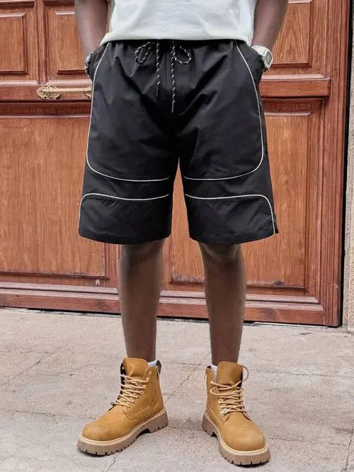 Jean × Vintage Streetwear designer sports shorts Size US 34 / EU 50 - 4 Thumbnail