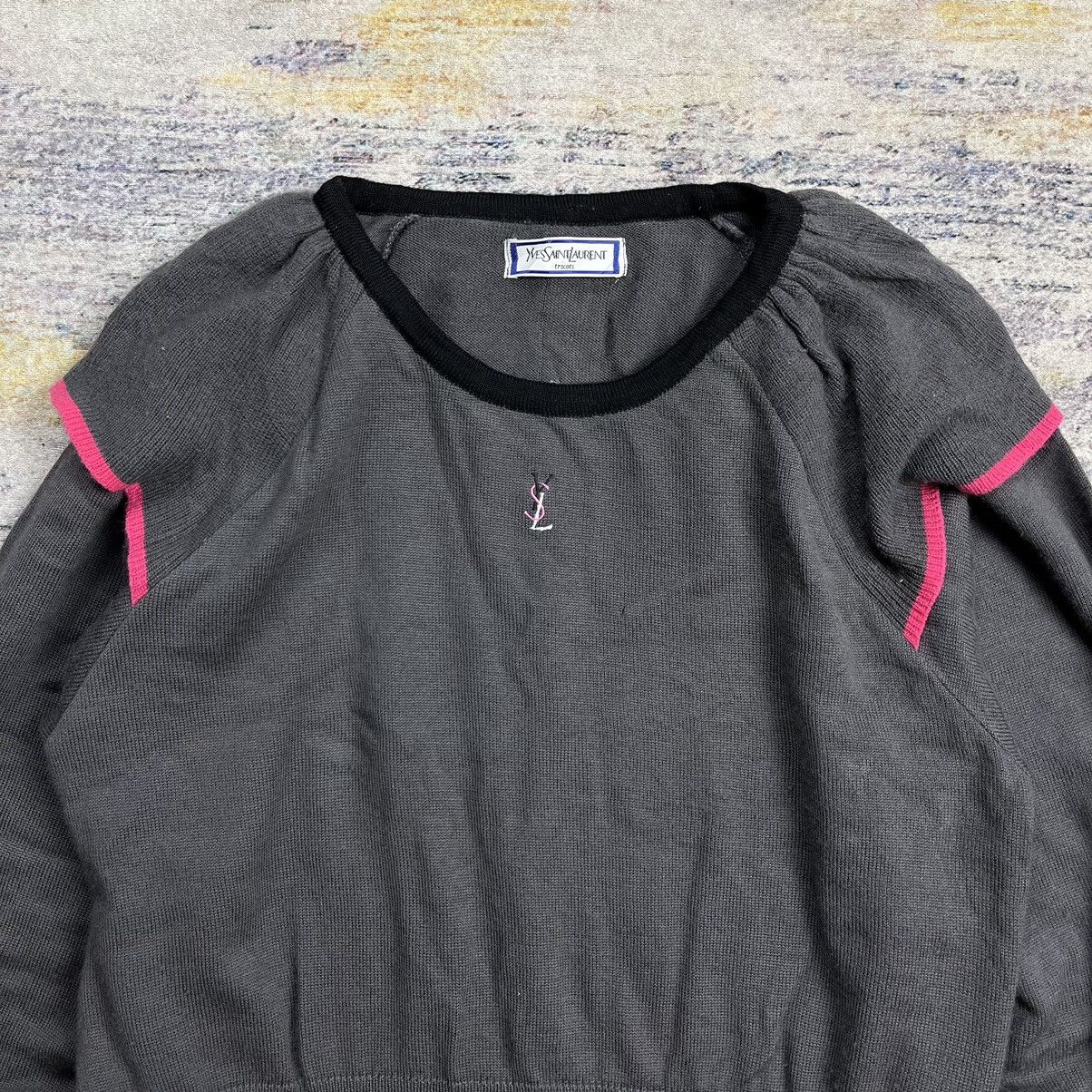 Yves Saint Laurent Vintage 90s Yves saint laurent tricots knit sweater Size M / US 6-8 / IT 42-44 - 5 Thumbnail