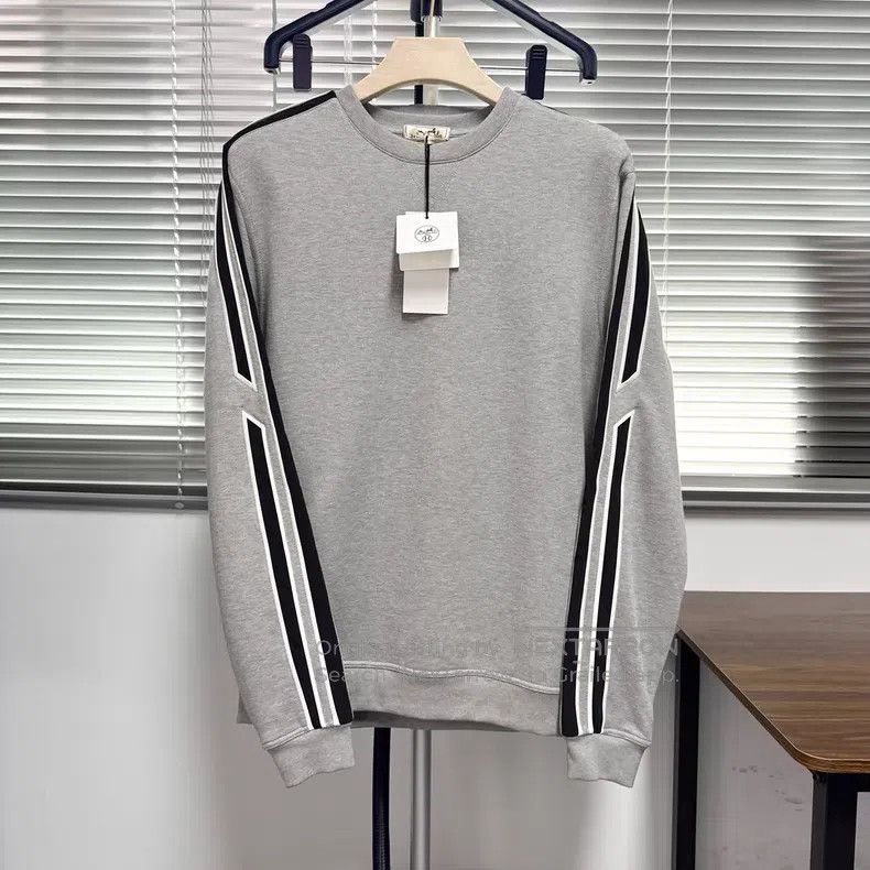 Hermes Hermes Grey Hoodie, Classic Model, H-Striped Logo on Both Size M / US 6-8 / IT 42-44 - 1 Thumbnail