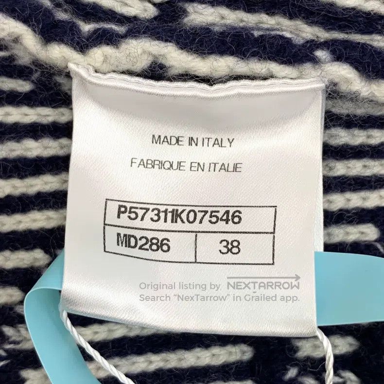 Other Chanel Colour-blocked snowflake jacquard cashmere turtlene Size XS / US 0-2 / IT 36-38 - 7 Thumbnail
