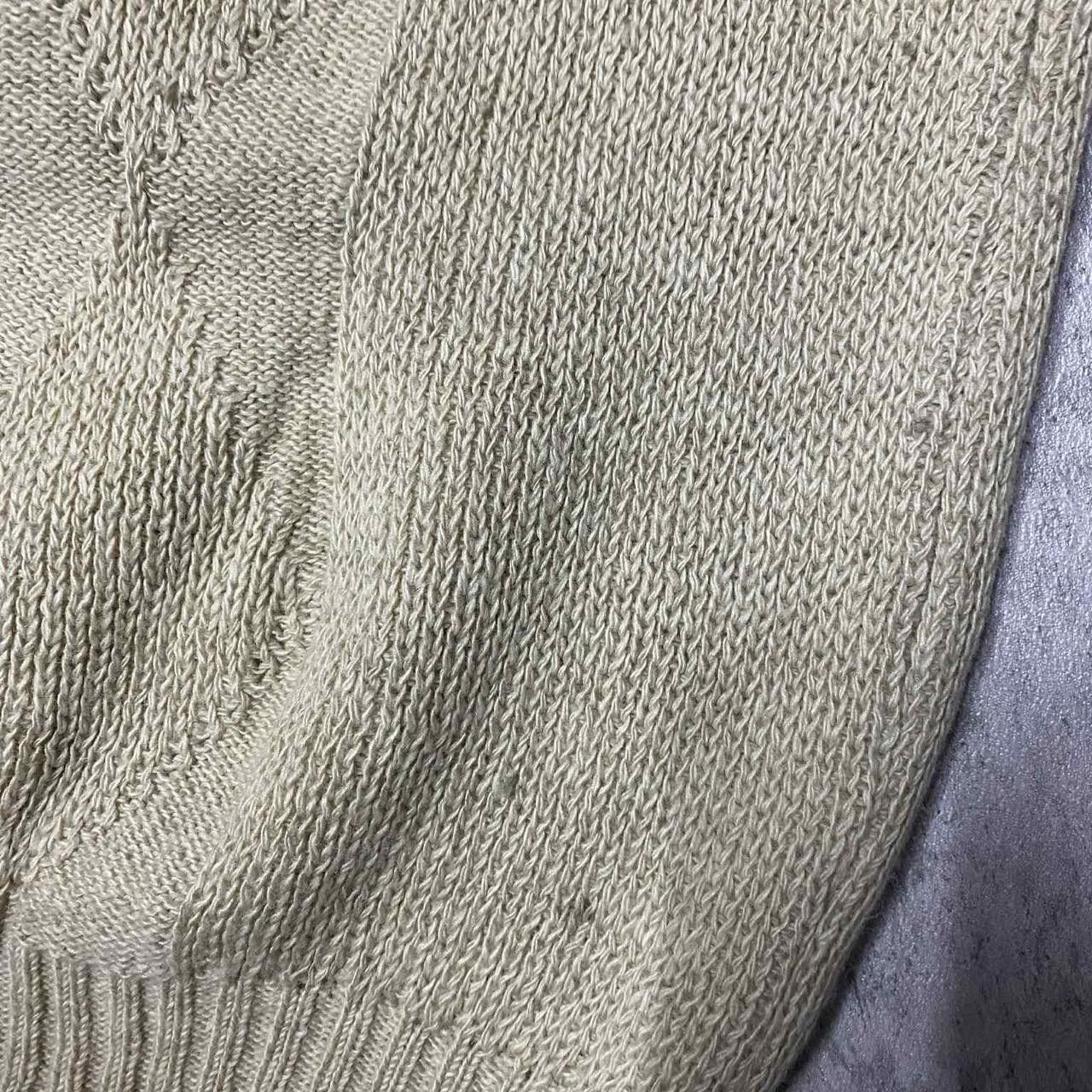 Other Cream and tan vintage 90s sweater sweater Size US L / EU 52-54 / 3 - 5 Thumbnail