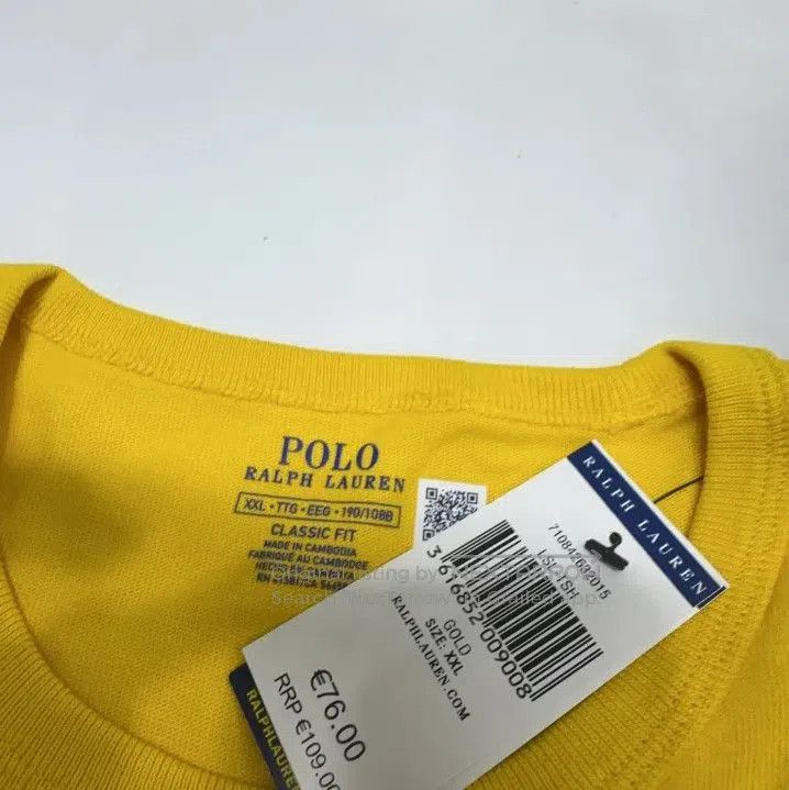 Polo Ralph Lauren Polo Ralph Lauren Solid Logo Embroidered Long. Size US XXL / EU 58 / 5 - 5 Thumbnail