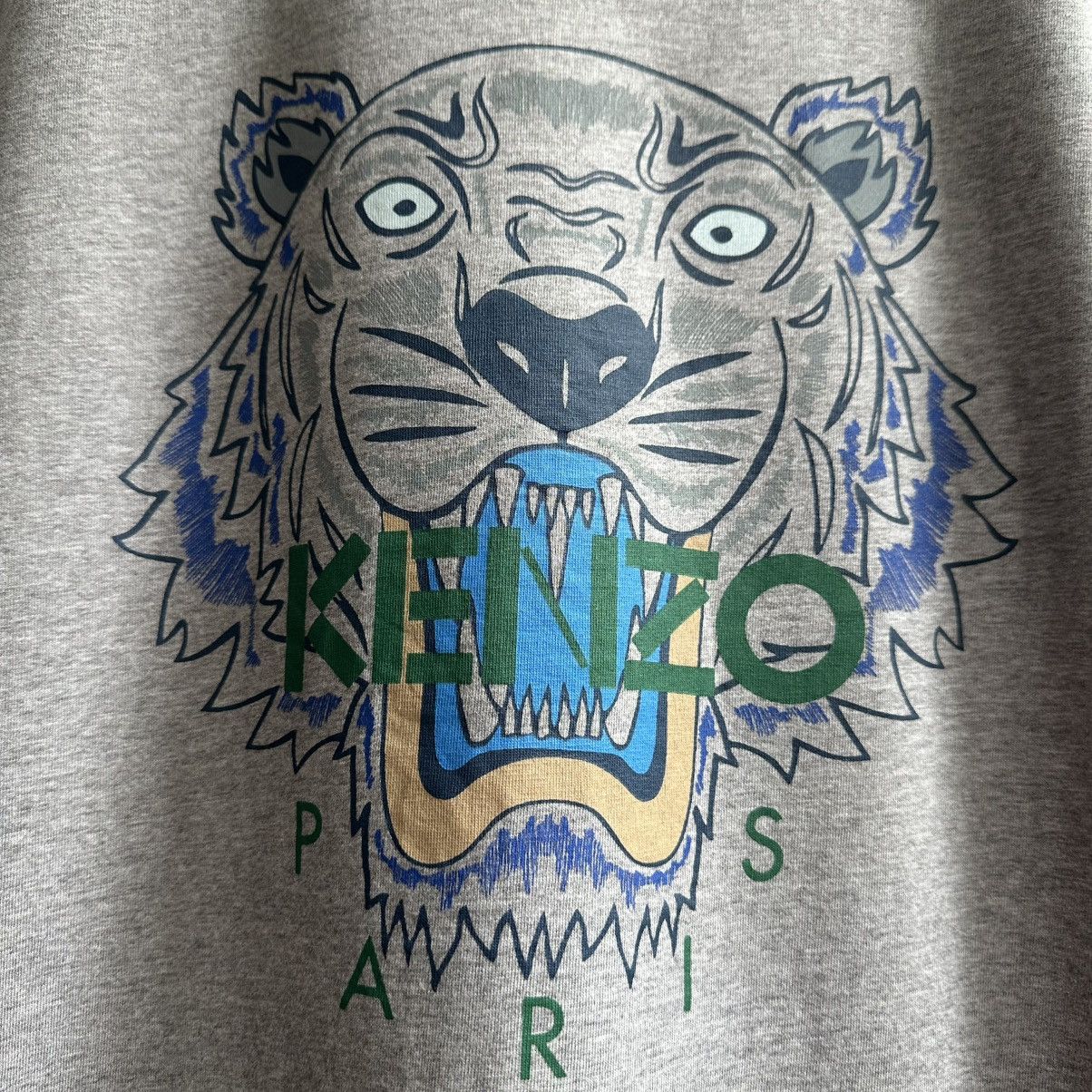 Kenzo KENZO PARIS TIGER BIG LOGO TEE Size US L / EU 52-54 / 3 - 3 Thumbnail