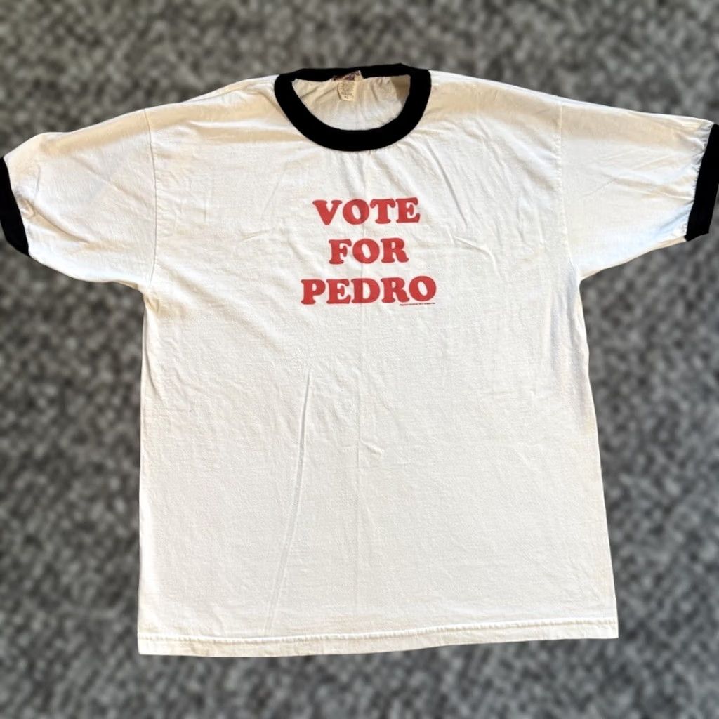 Vintage Vintage Napoleon Dynamite Vote For Pedro Ringer T Shirt XL Movie Promo FOX 2004 Size US XL / EU 56 / 4 - 1 Thumbnail