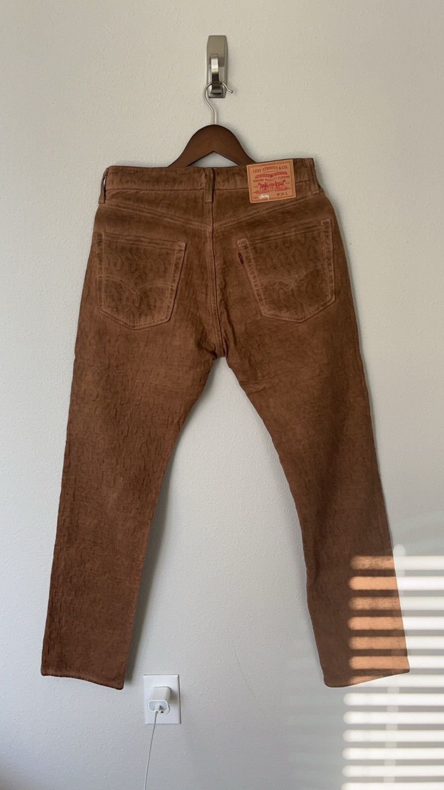 Levi's × Stussy STÜSSY & LEVI'S DYED JACQUARD JEAN Size US 30 / EU 46 - 6 Thumbnail