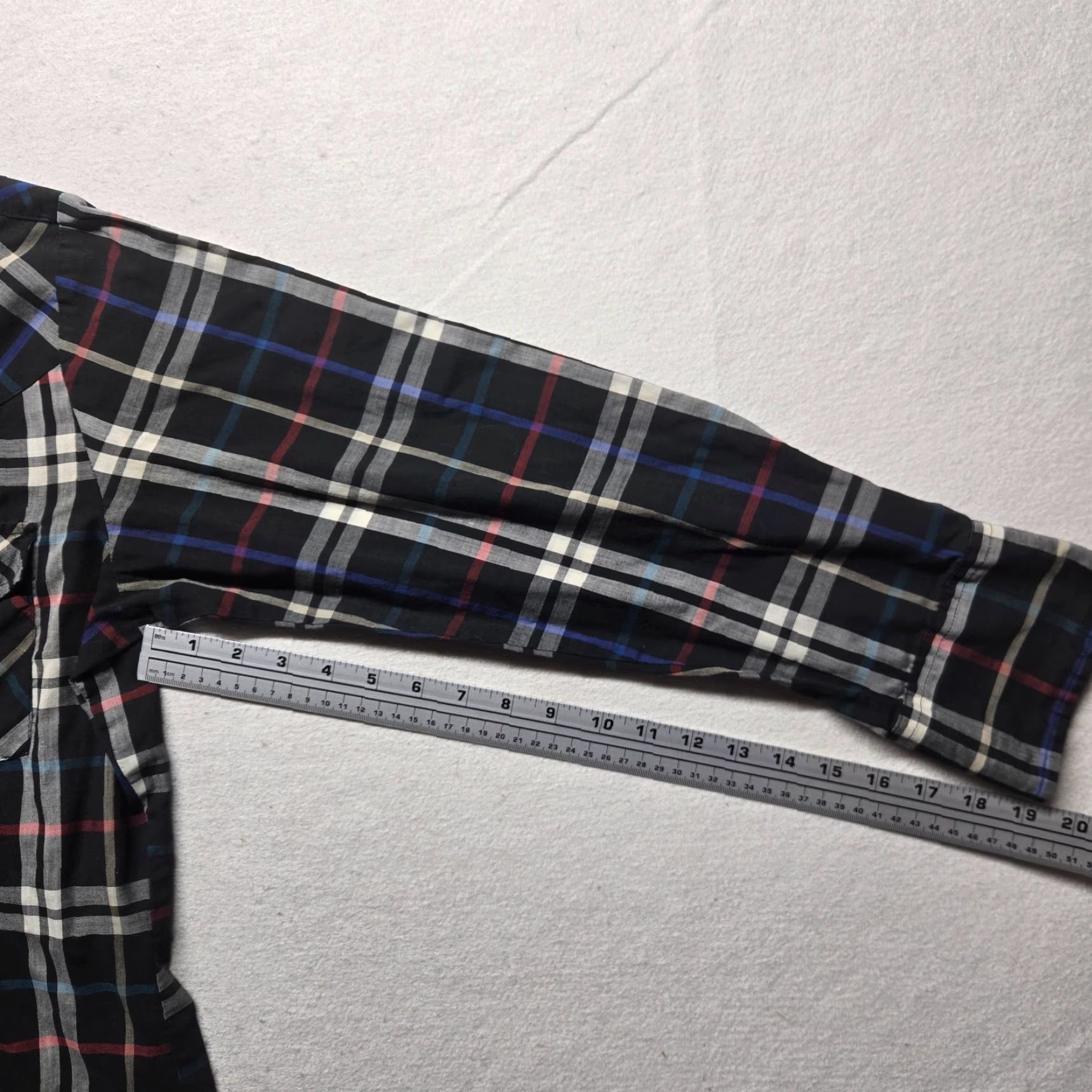 Vintage VINTAGE Ely 1878 Shirt Western Cowboy Rodeo Pearl Snap Black Plaid Long Sleeve M Medium Black Cotton Button-Up Shirt Mens Size US M / EU 48-50 / 2 - 6 Thumbnail