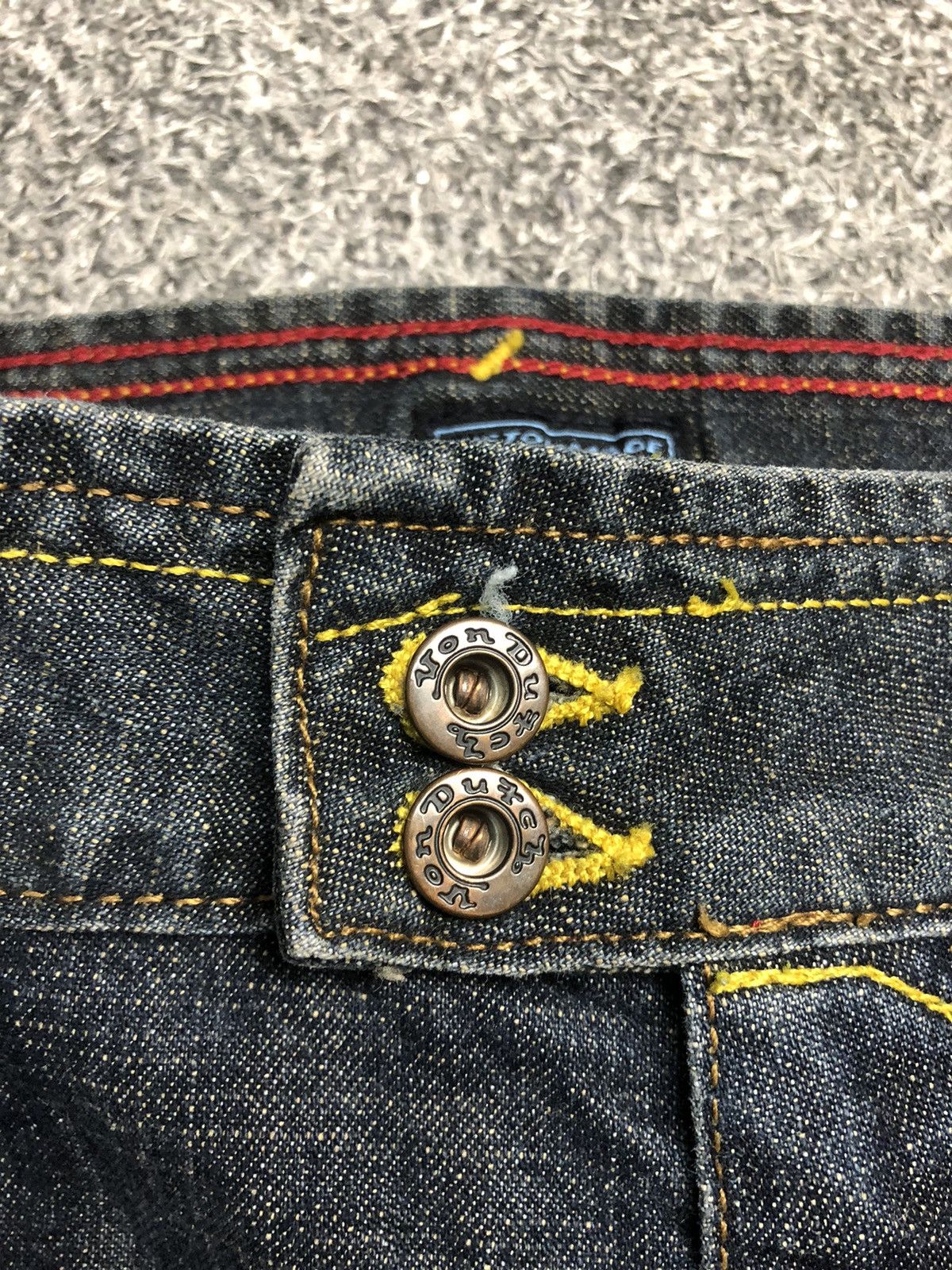 Japanese Brand × Vintage × Von Dutch Vintage Kustommade Von Dutch Flare Jeans Size 30" / US 8 / IT 44 - 4 Thumbnail